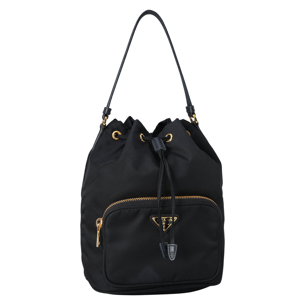 PRADA(USED)프라다 1BH038 리나일론 버킷백