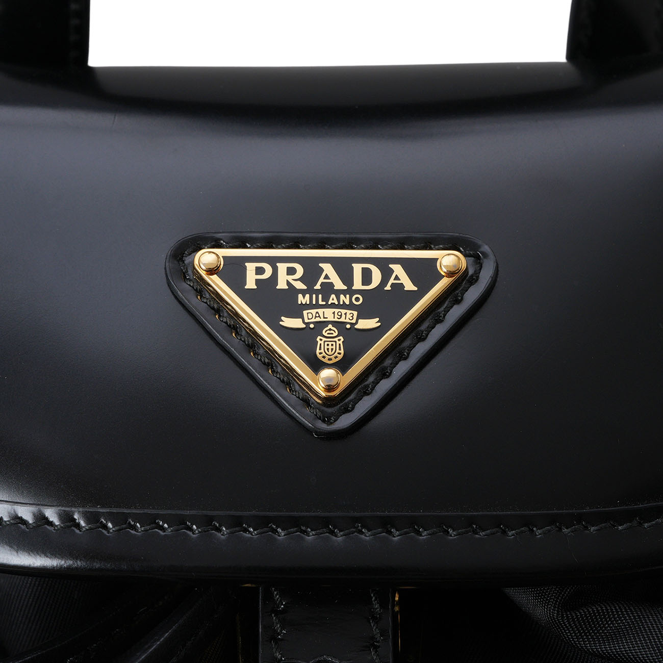 PRADA(USED)프라다 1BZ075 리나일론 브러시드 레더 백팩