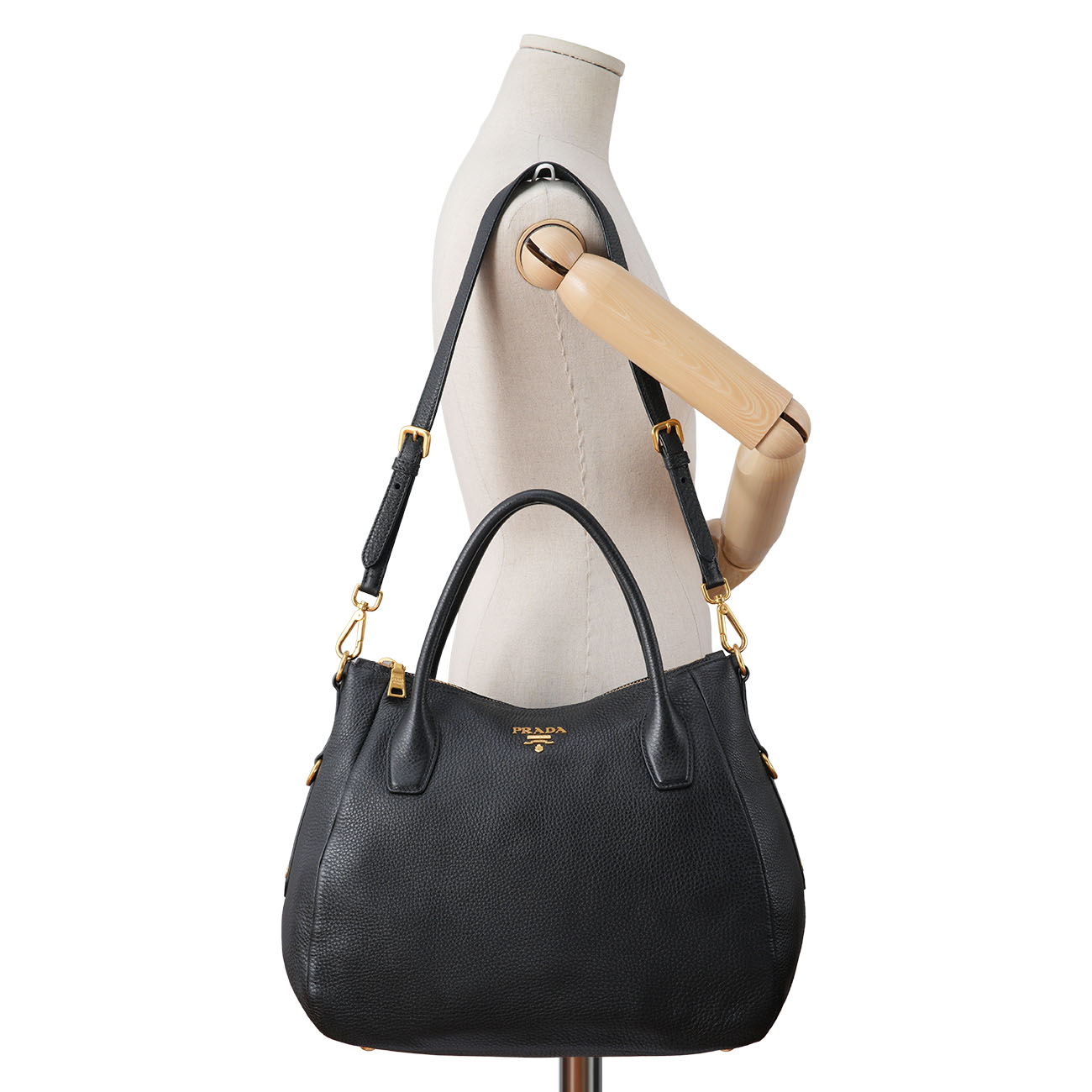 PRADA(USED)프라다 BR4992 비텔로 다이노 토트겸 숄더백