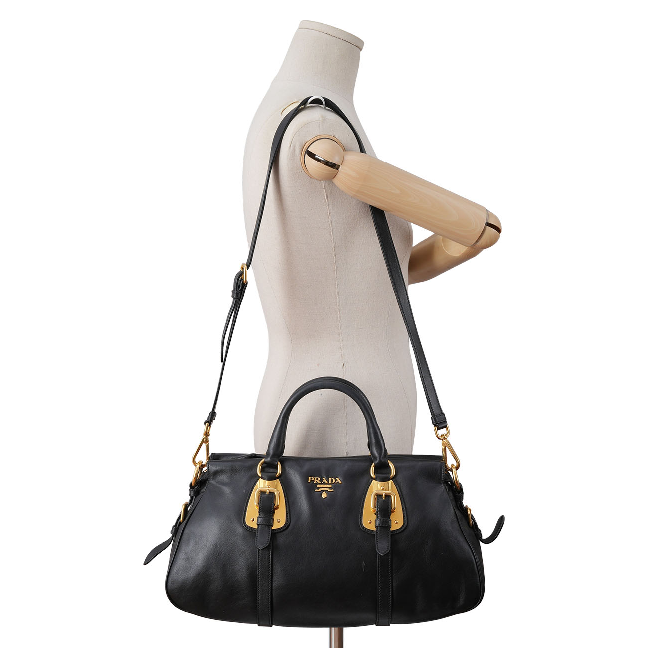 PRADA(USED)프라다 BN1903 소프트카프 토트겸 숄더백