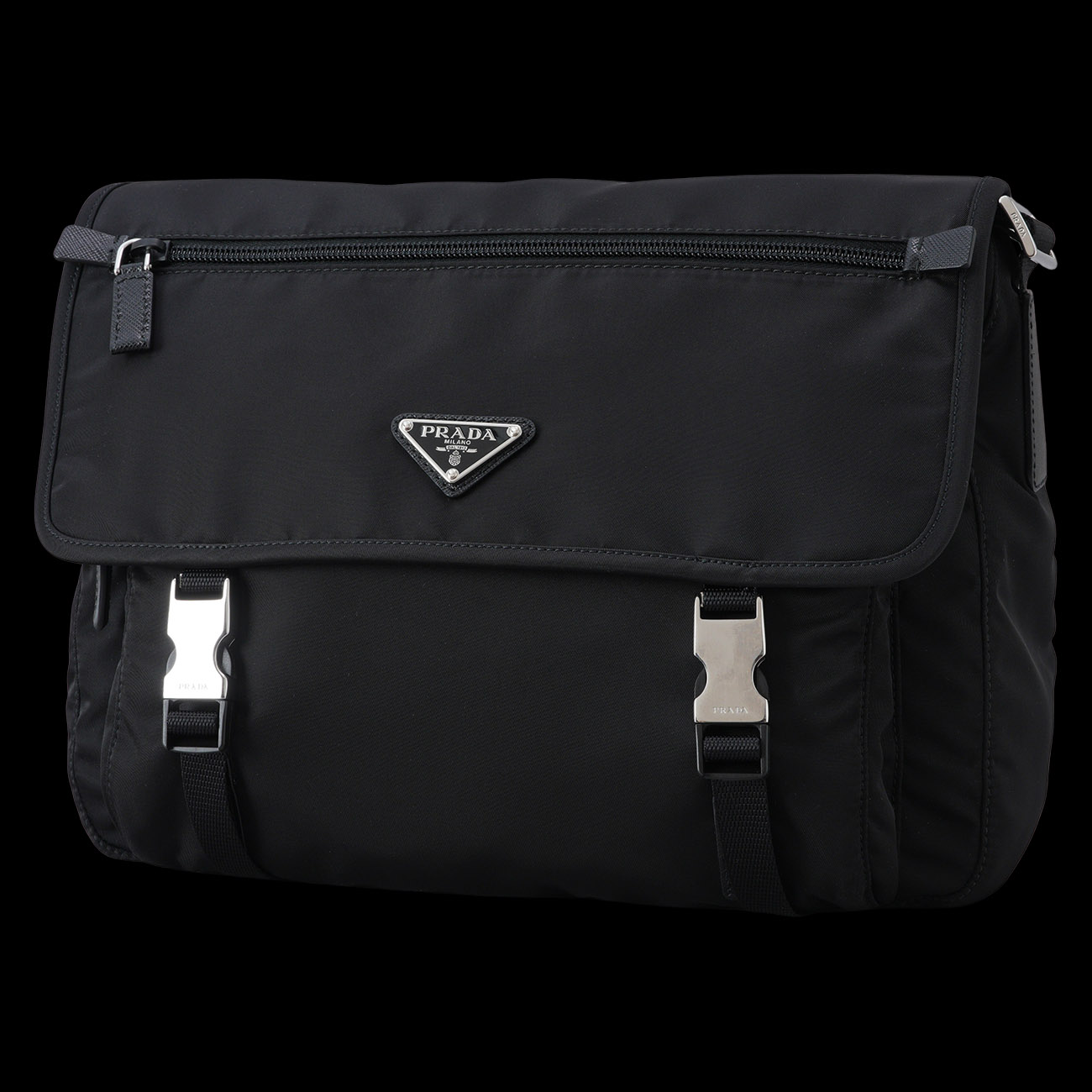 PRADA(USED)프라다 1BD671 리나일론 크로스백