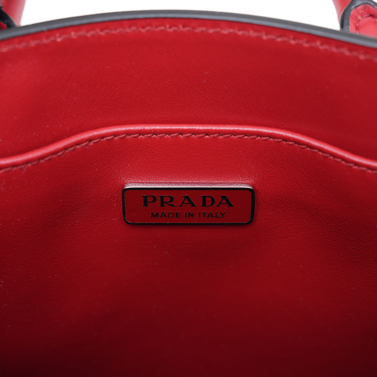 PRADA(USED)프라다 1BA333 트라이앵글 미니 토트겸 숄더백