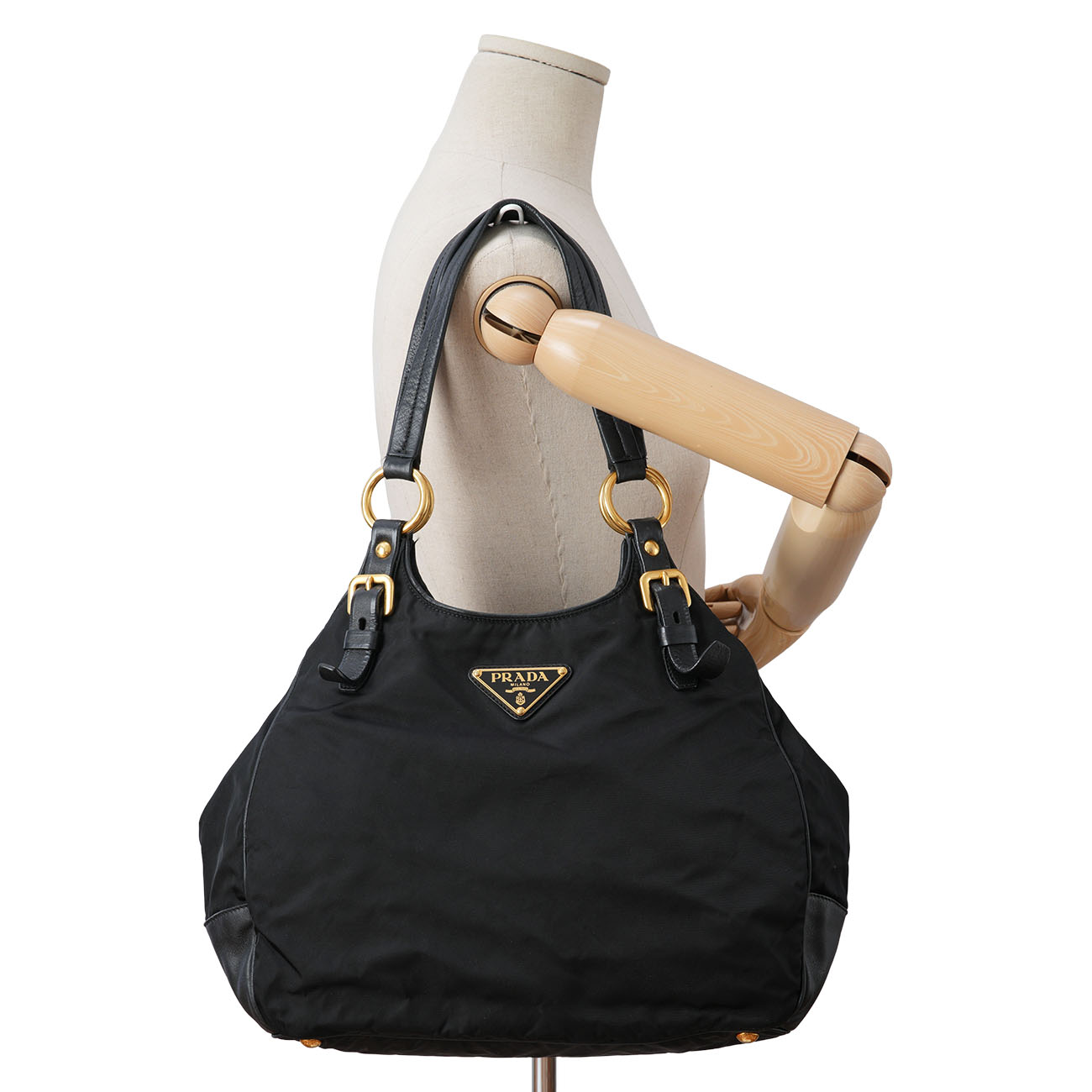 PRADA(USED)프라다 나일론 호보백
