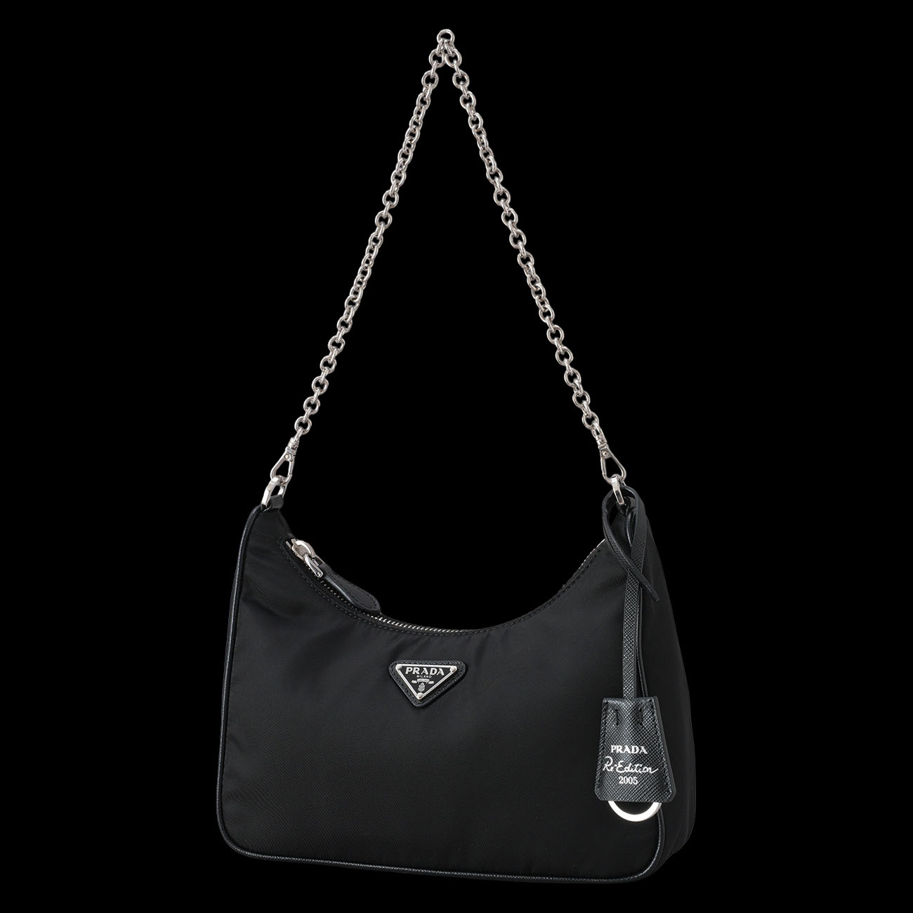 PRADA(USED)프라다 1BH204 리나일론 테수토 호보