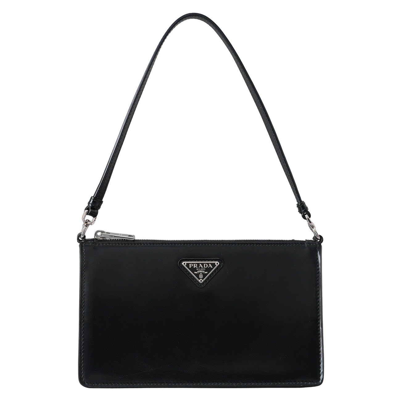 PRADA(USED)프라다 브러시드 숄더백