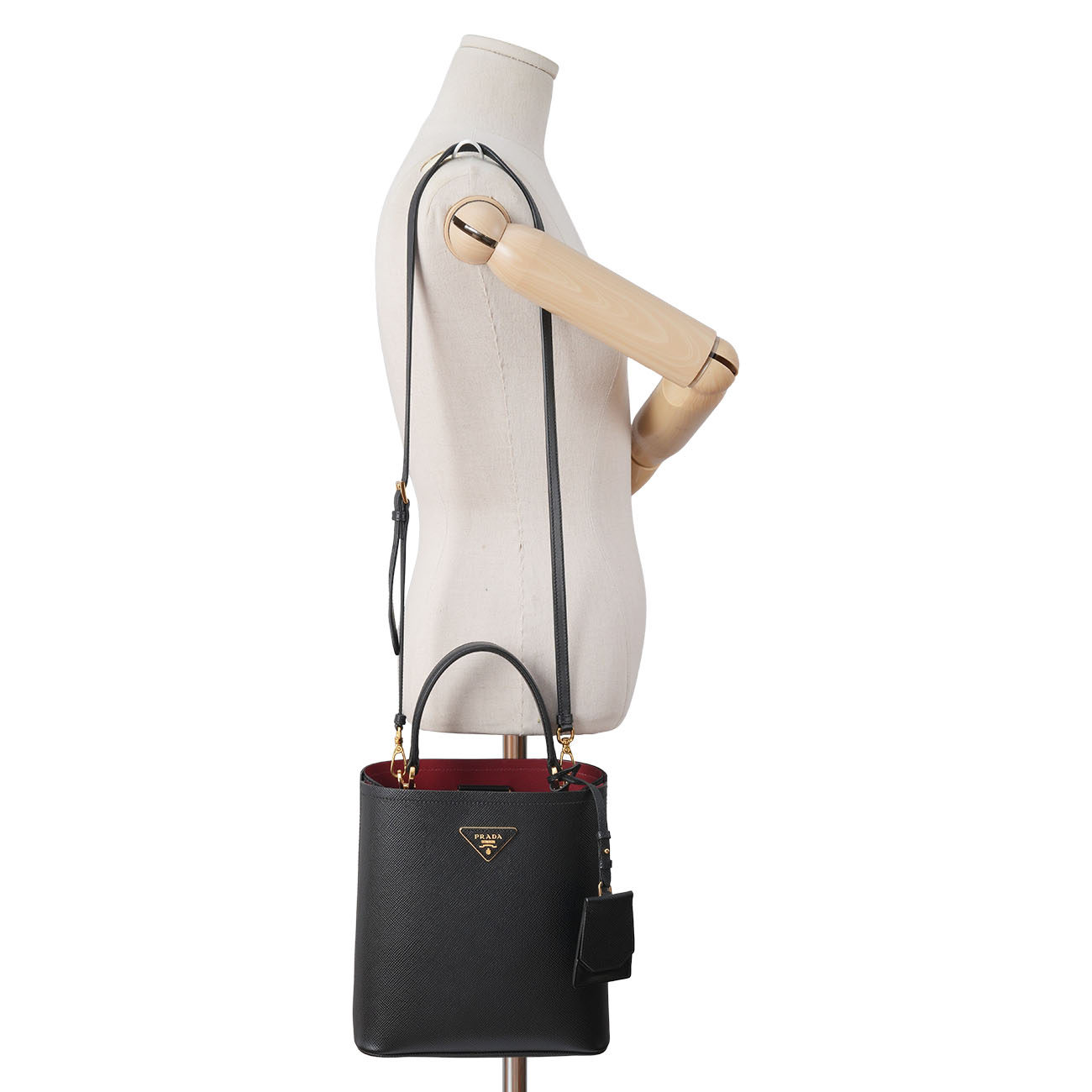 PRADA(USED)프라다 1BA212 사피아노 파니에 토트백