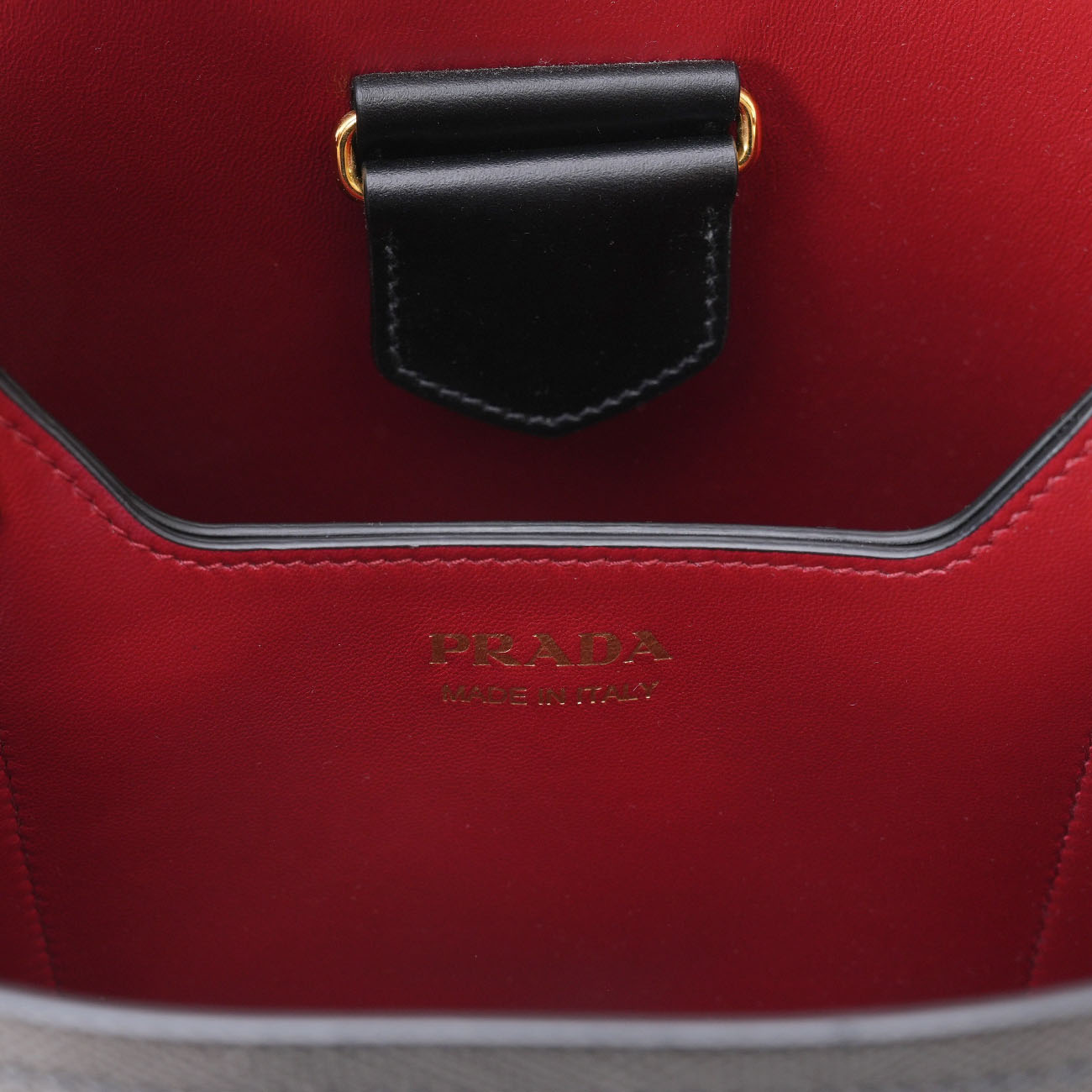 PRADA(USED)프라다 1BA212 사피아노 파니에 토트백