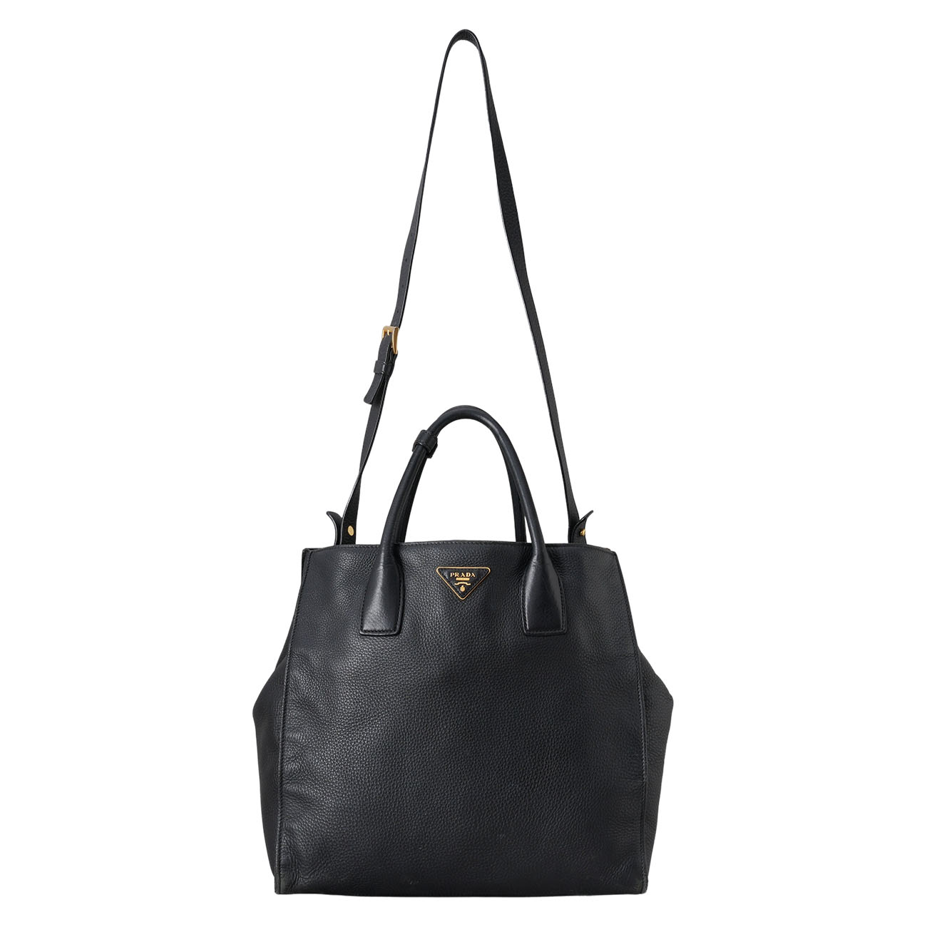 PRADA(USED)프라다 비텔로 토트 겸 숄더백