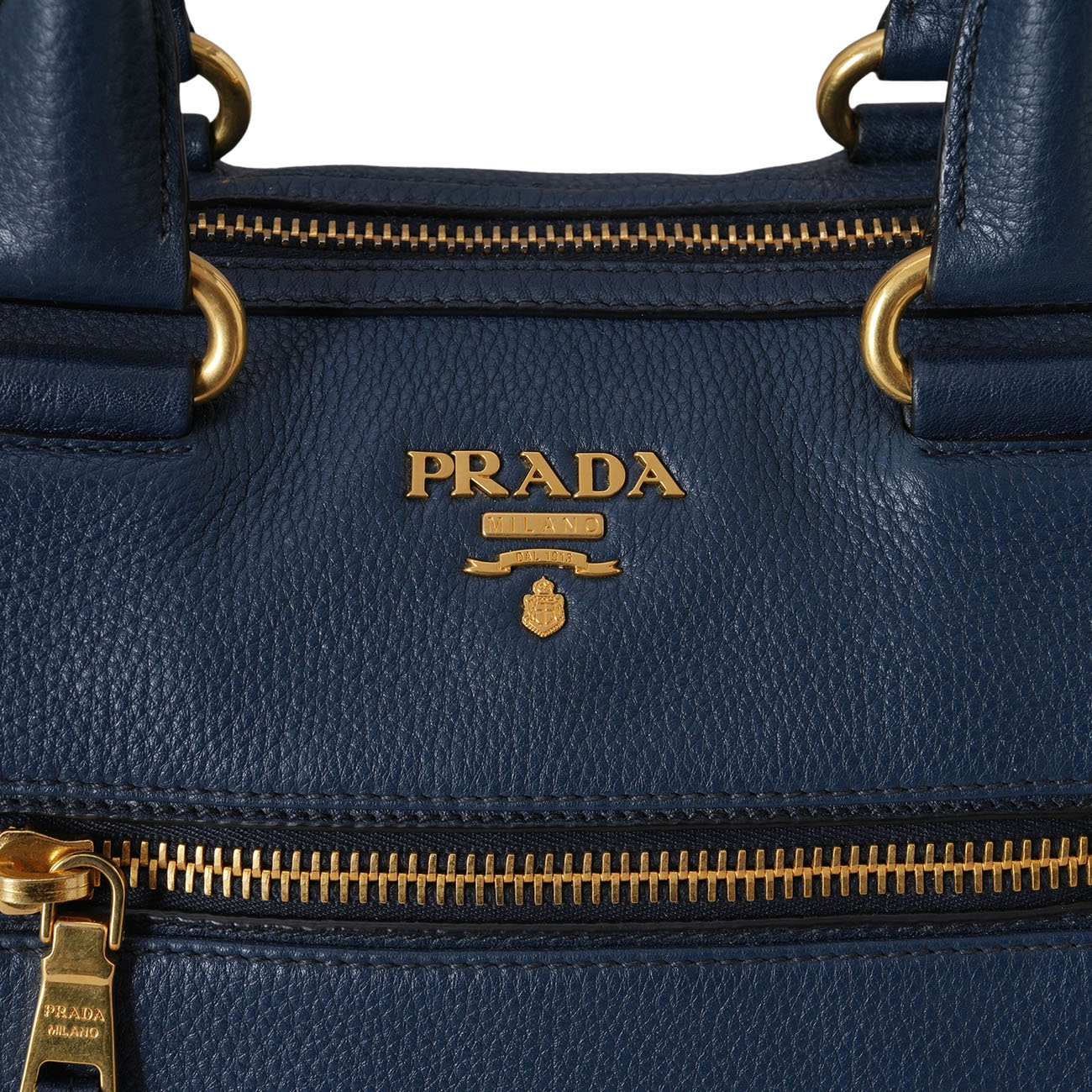 PRADA(USED)프라다 카프스킨 토트 겸 숄더백