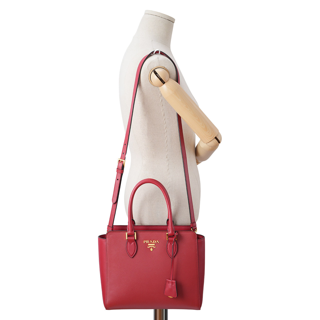 PRADA(USED)프라다 1BA113 사피아노 토트겸 숄더백