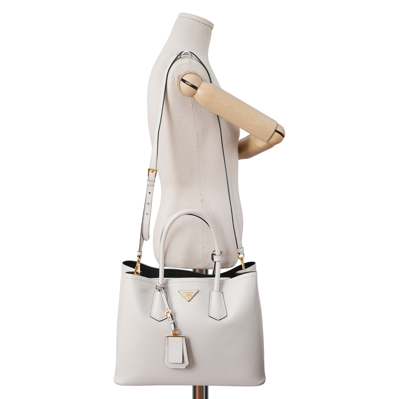 PRADA(USED)프라다 B2756T 사피아노 두블레백
