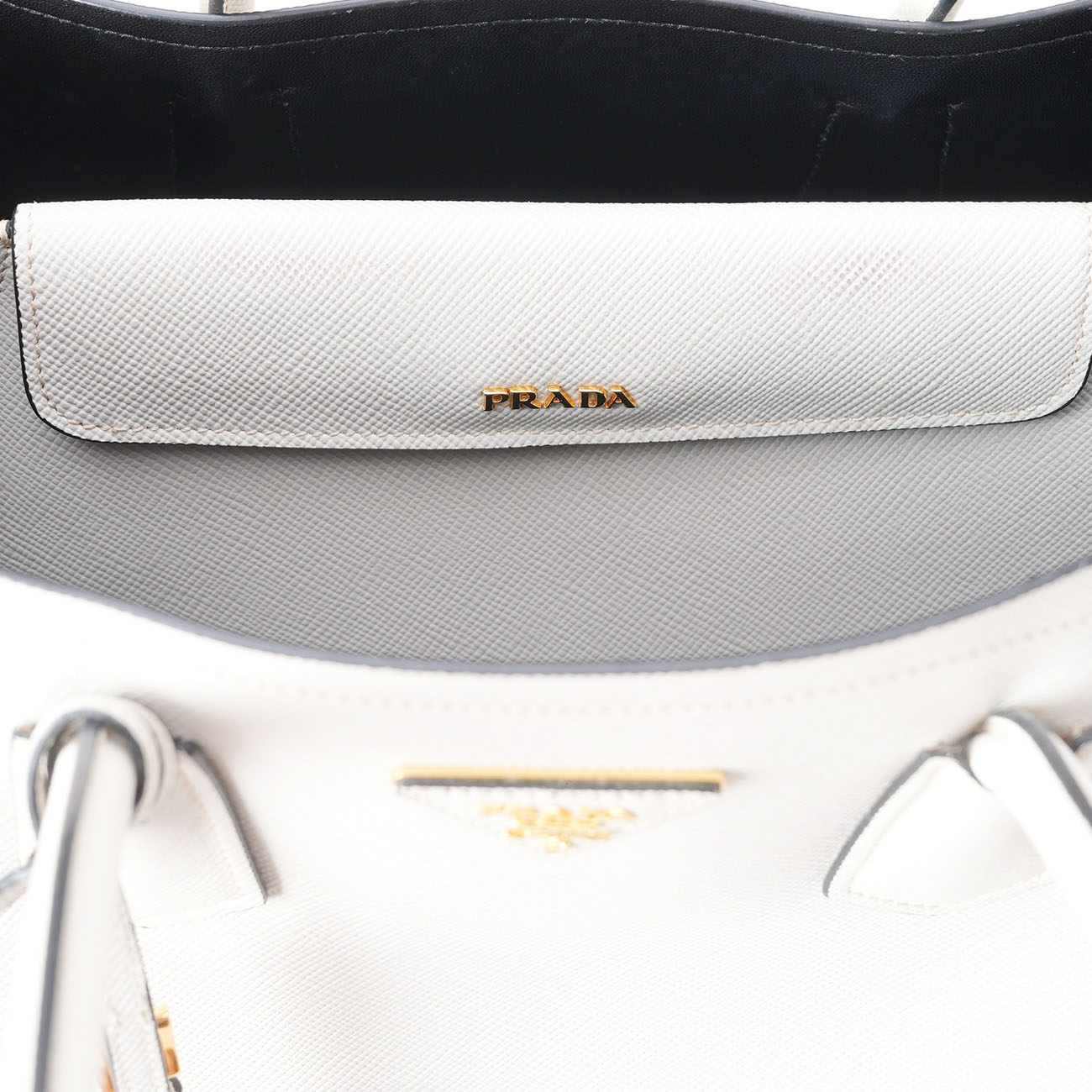 PRADA(USED)프라다 B2756T 사피아노 두블레백