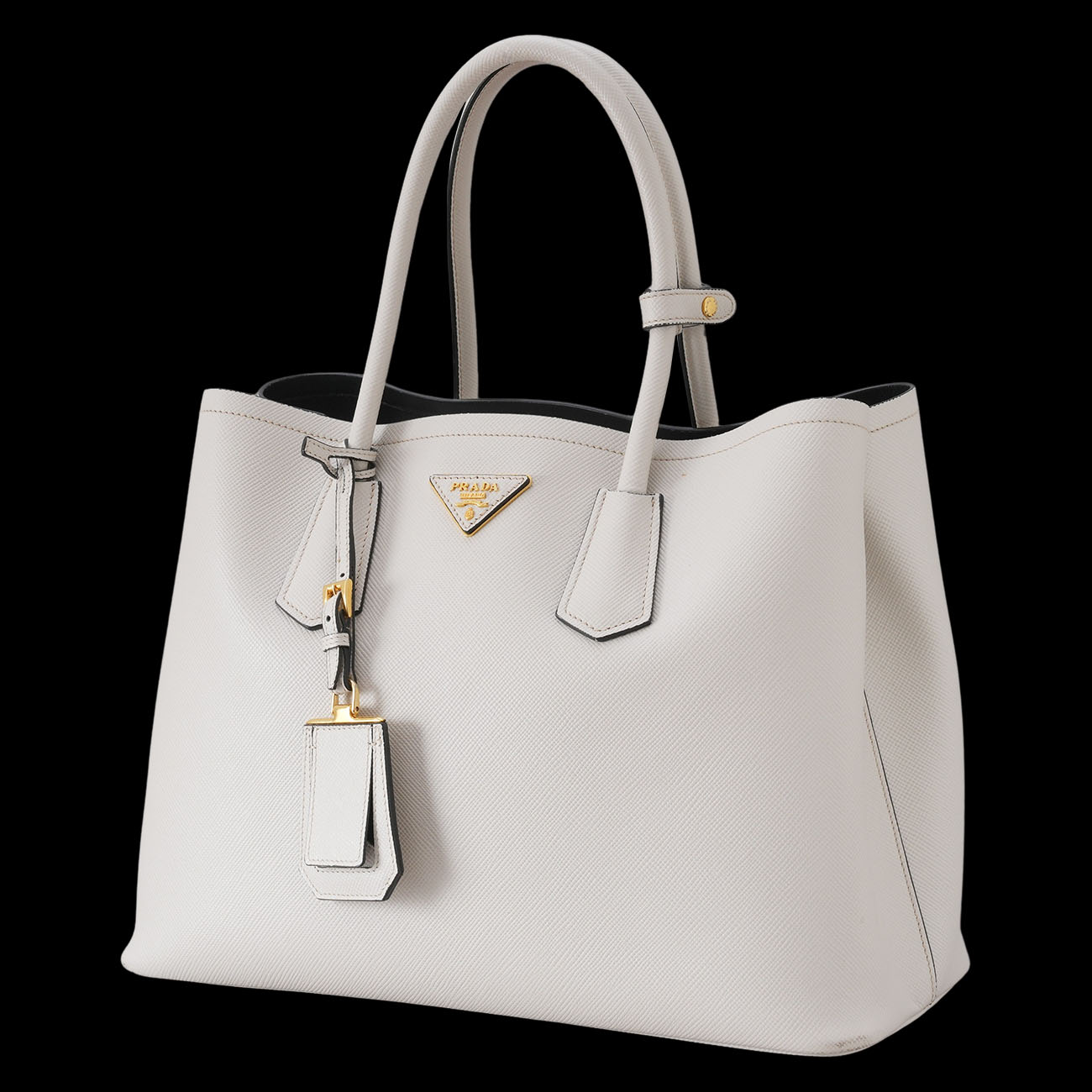 PRADA(USED)프라다 B2756T 사피아노 두블레백