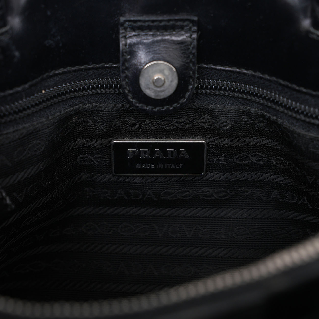 PRADA(USED)프라다 B10900 레더 토트백
