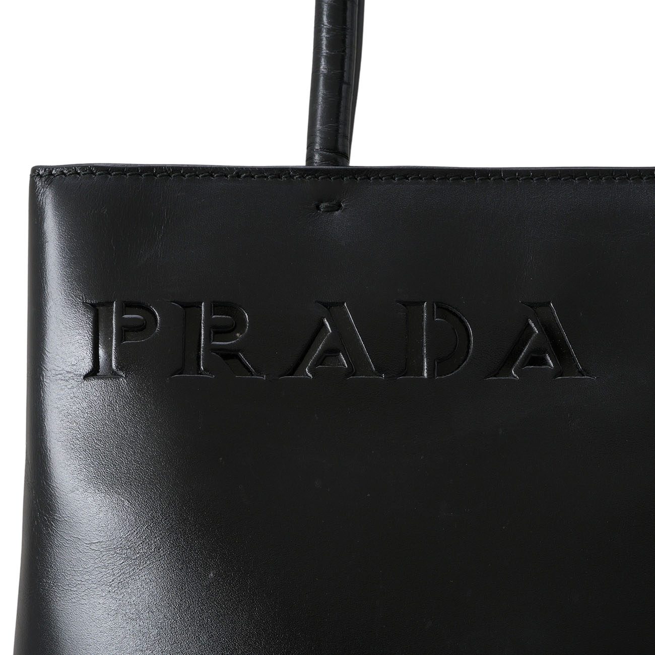 PRADA(USED)프라다 B10900 레더 토트백