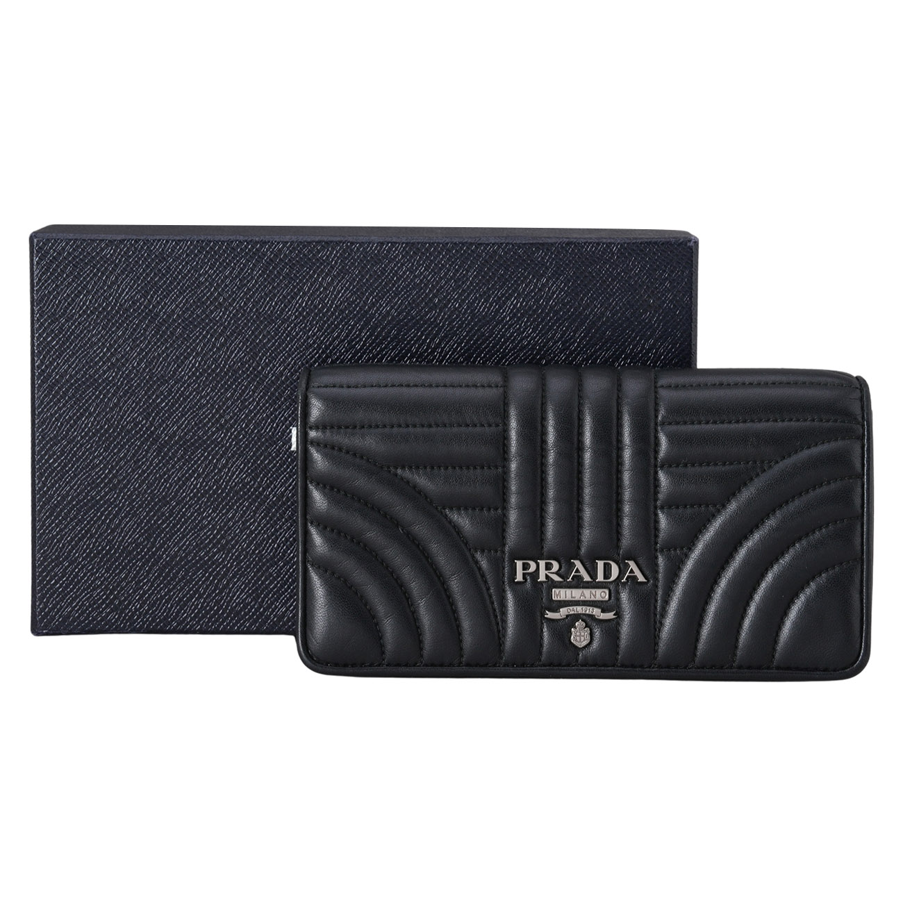 PRADA(USED)프라다 1DH044 나파 다이어그램 WOC