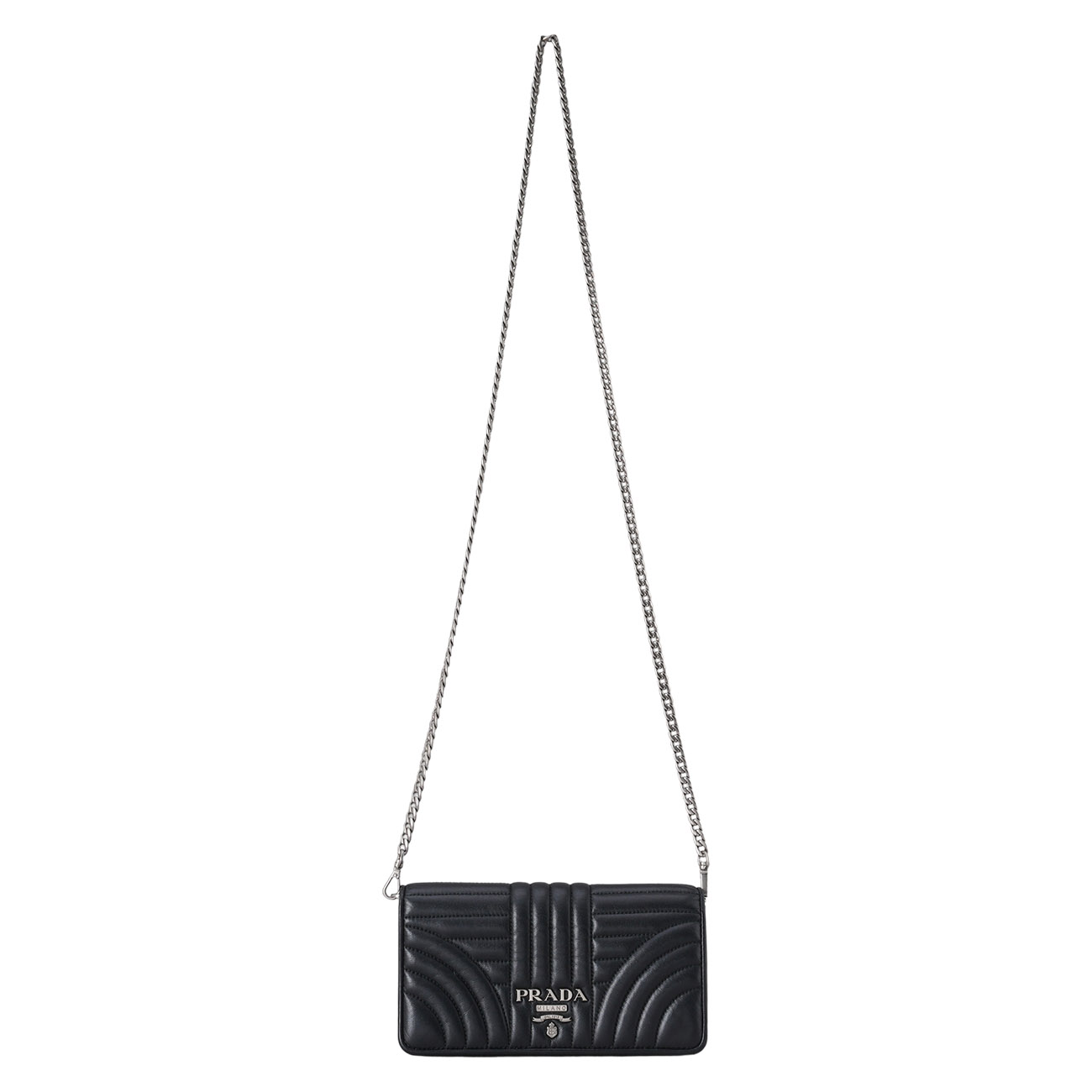 PRADA(USED)프라다 1DH044 나파 다이어그램 WOC