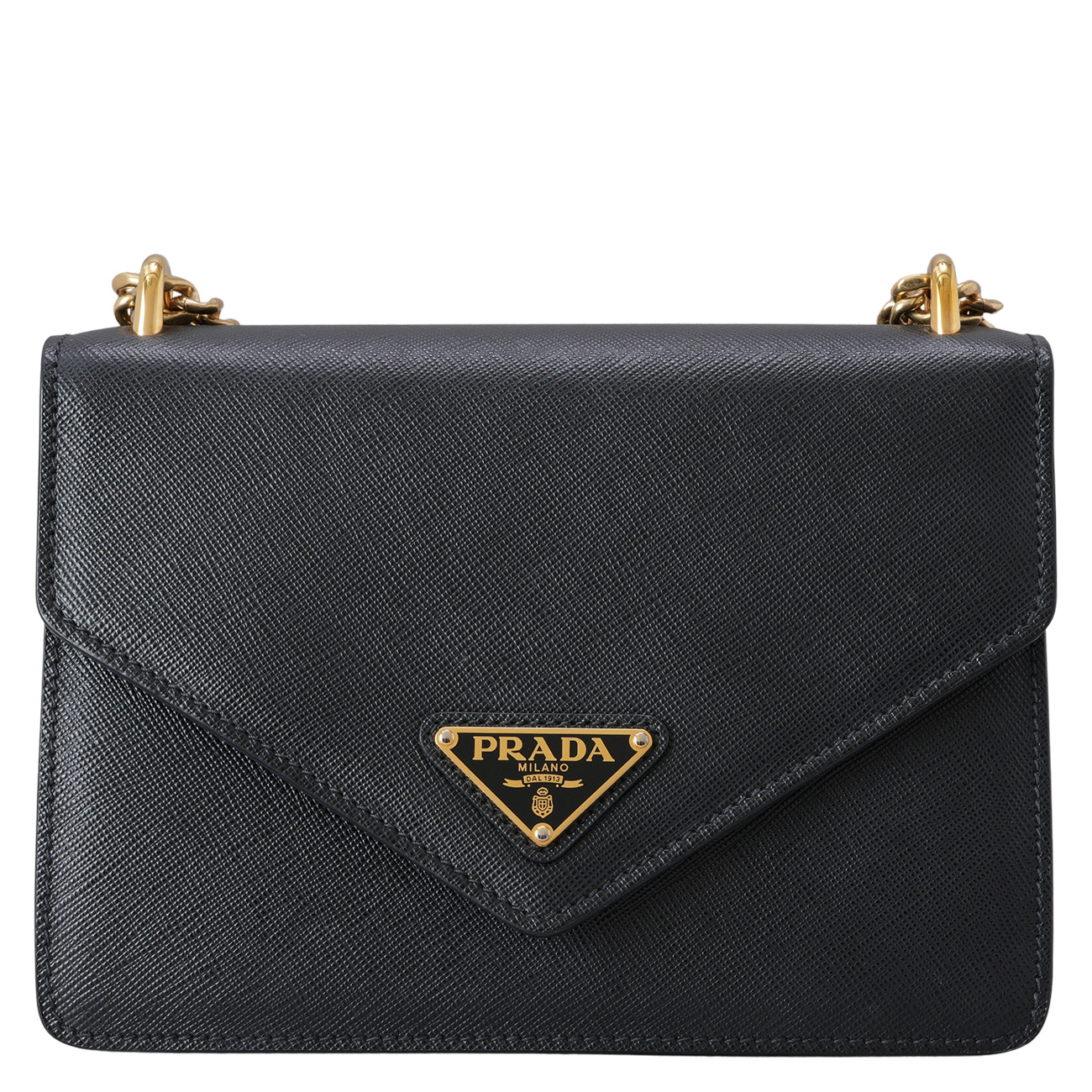PRADA(USED)프라다 엔벨로프 체인 숄더백