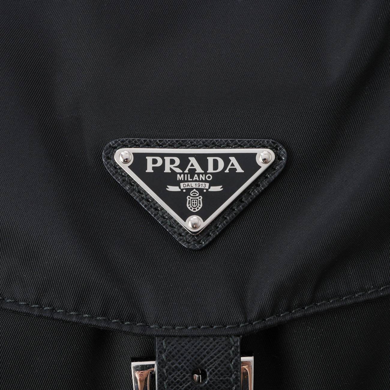 PRADA(USED)프라다 1BZ811 리나일론 투포켓 백팩 미듐