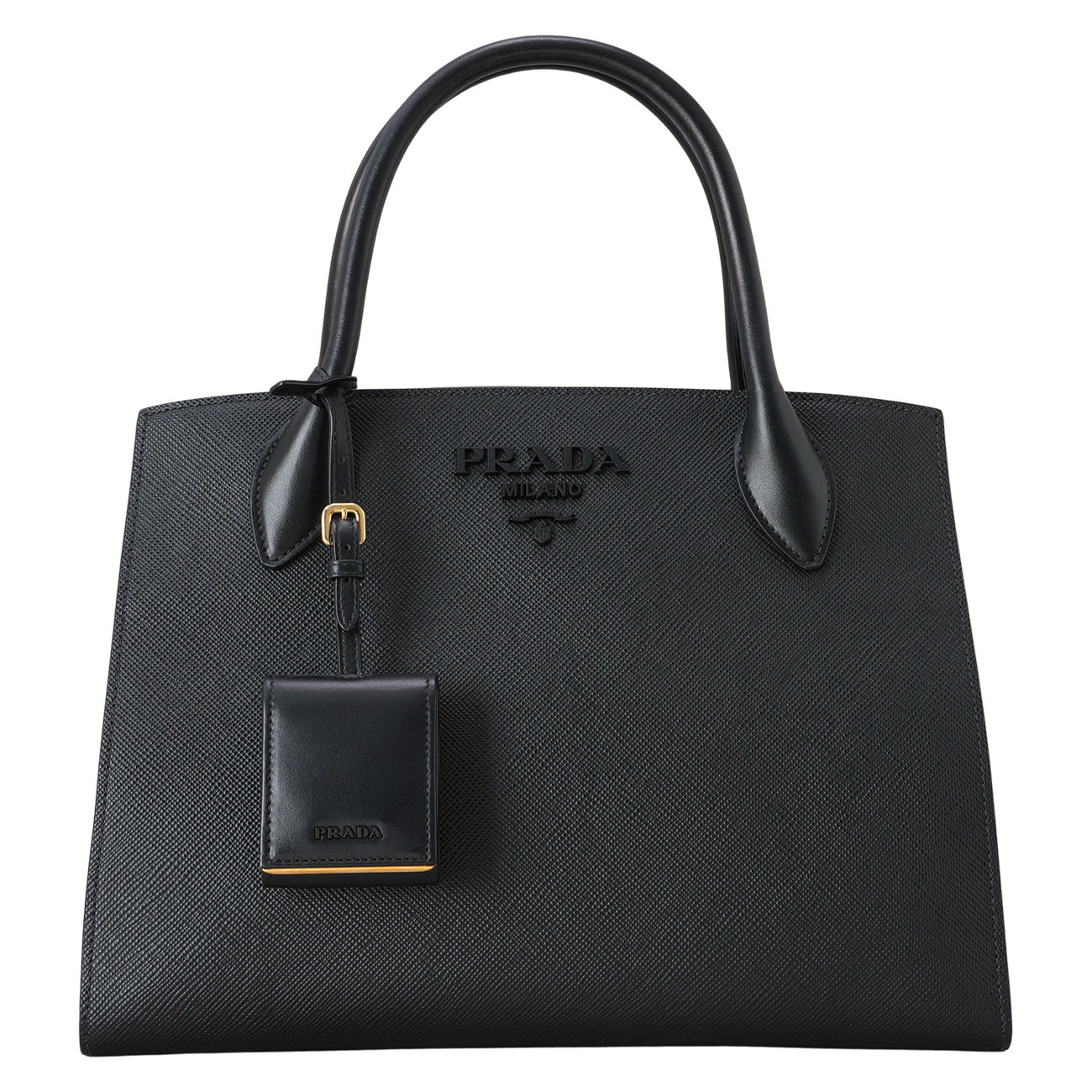 PRADA(USED)프라다 1BA155 모노크롬 토트겸 숄더백