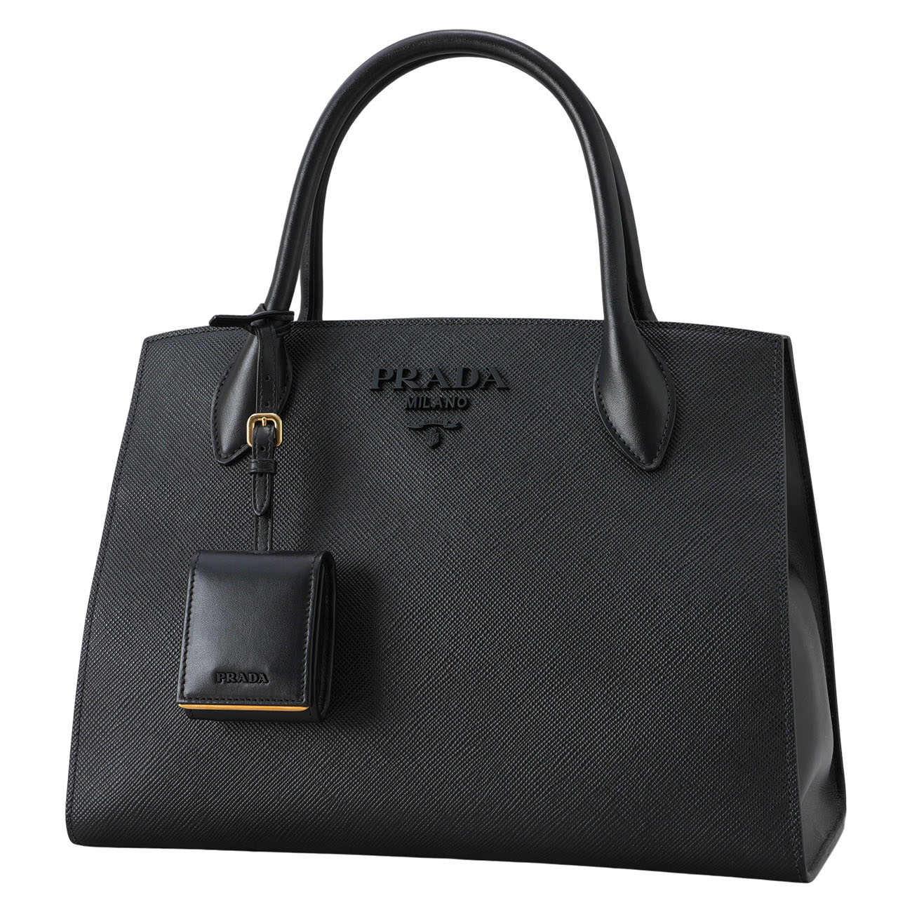 PRADA(USED)프라다 1BA155 모노크롬 토트겸 숄더백