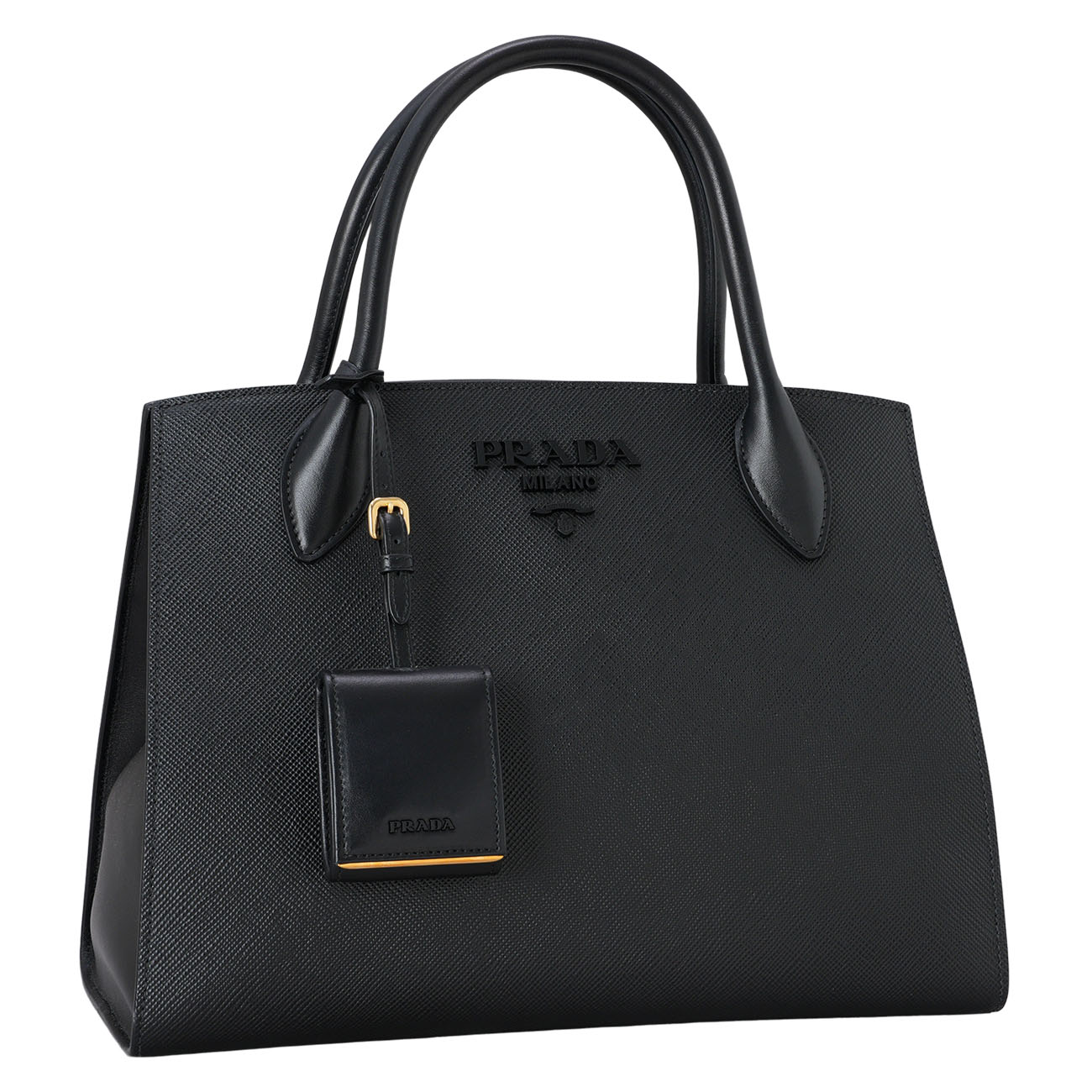 PRADA(USED)프라다 1BA155 모노크롬 토트겸 숄더백