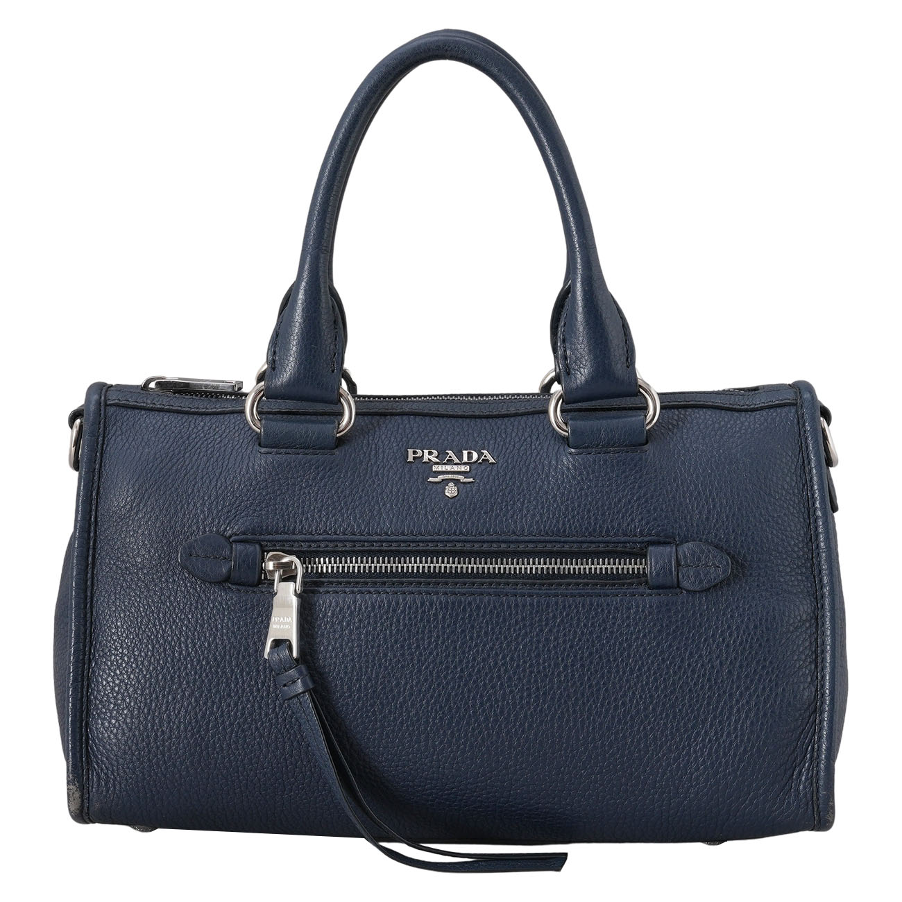 PRADA(USED)프라다 1BB022 비텔로 피닉스 모터백