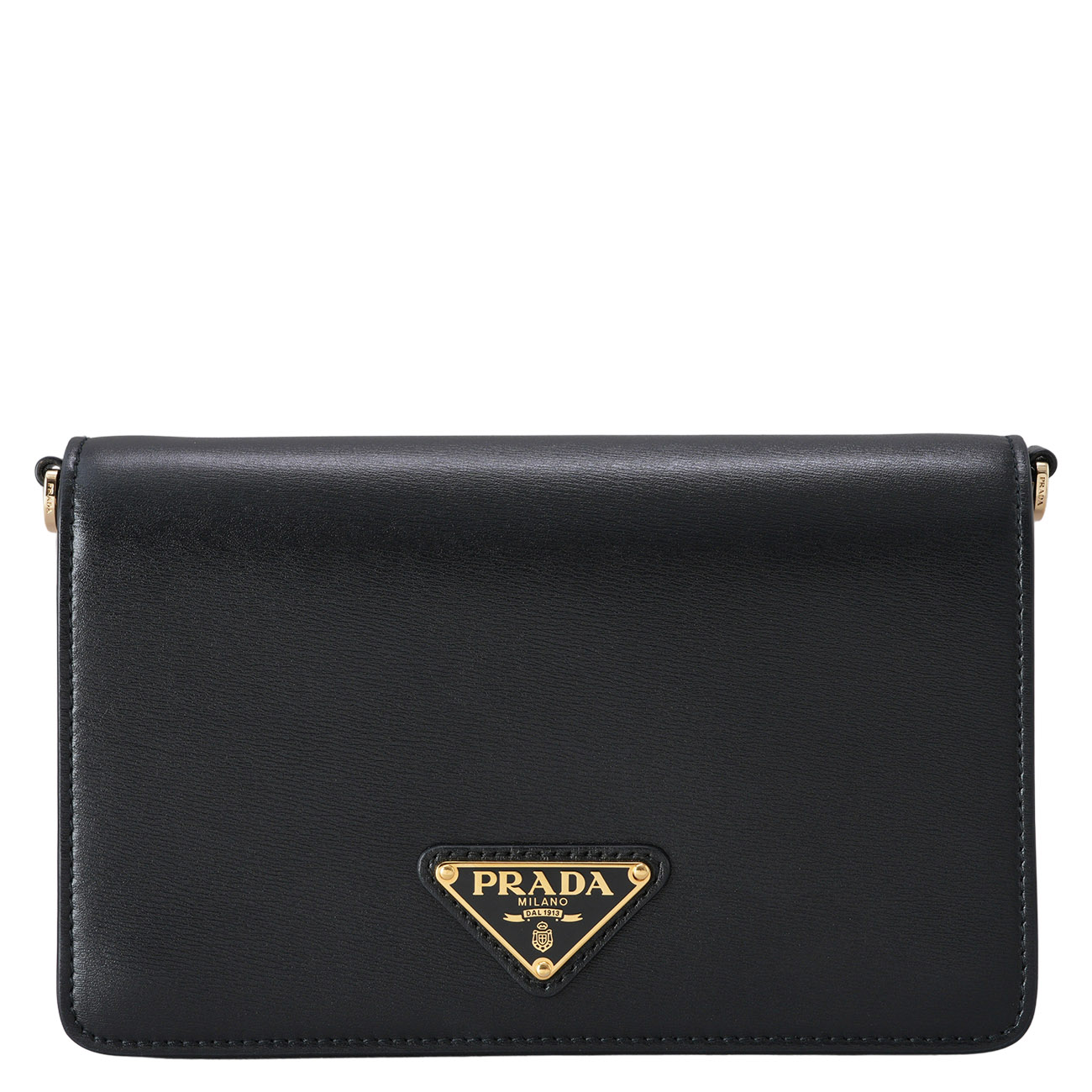 PRADA(USED)프라다 1BD350 비텔로 레더 체인 플랩 숄더백