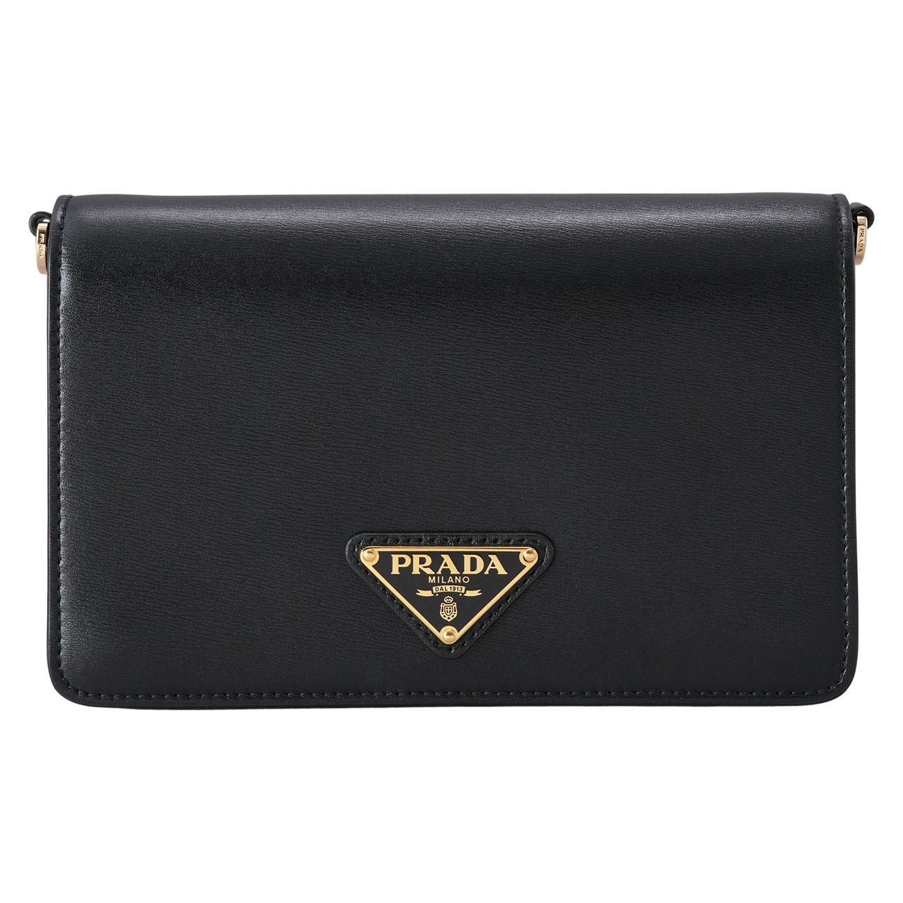 PRADA(USED)프라다 1BD350 비텔로 레더 체인 플랩 숄더백