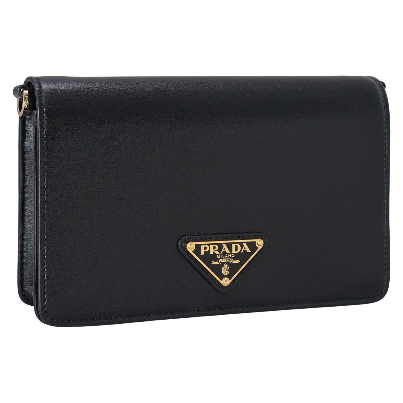 PRADA(USED)프라다 1BD350 비텔로 레더 체인 플랩 숄더백