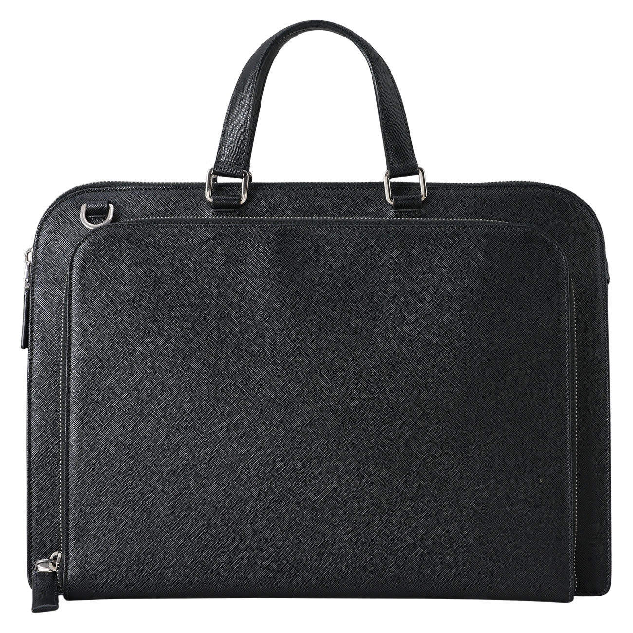 PRADA(USED)프라다 사피아노 레더 토트백