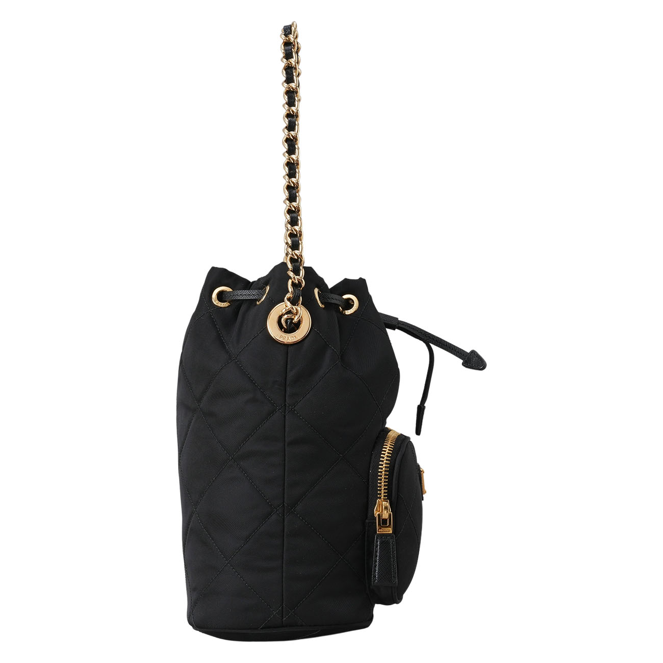 PRADA(USED)프라다 리나일론 퀼팅 버킷백