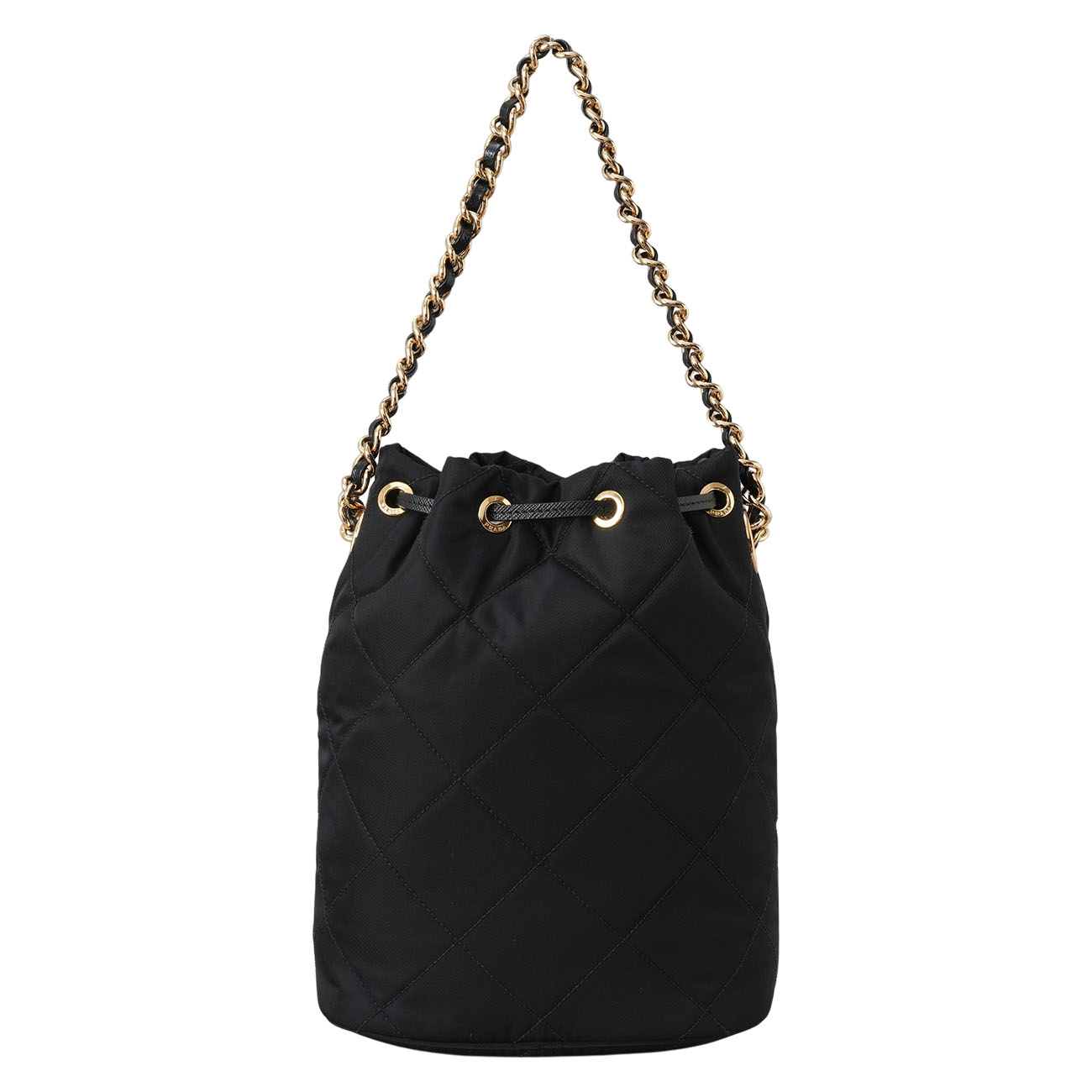 PRADA(USED)프라다 리나일론 퀼팅 버킷백