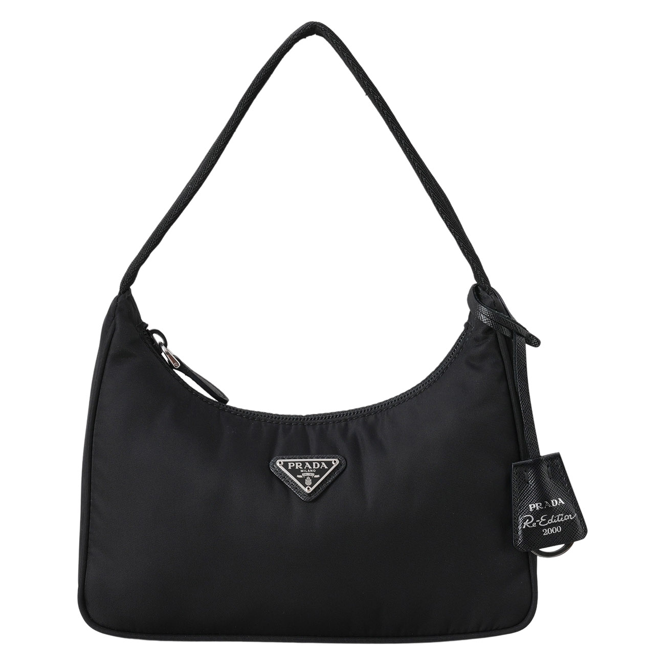 PRADA(USED)프라다 리나일론 호보백 블랙