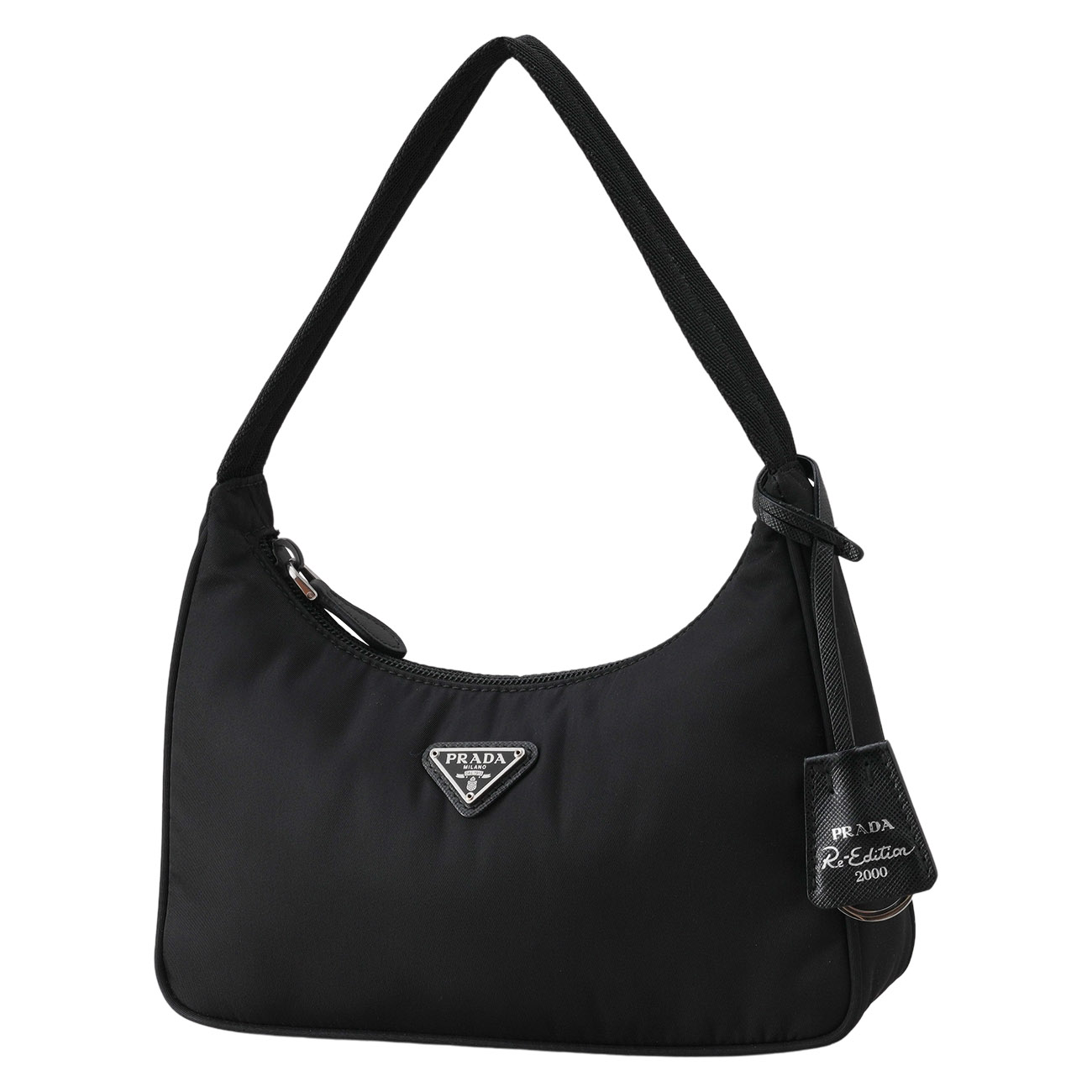 PRADA(USED)프라다 리나일론 호보백 블랙