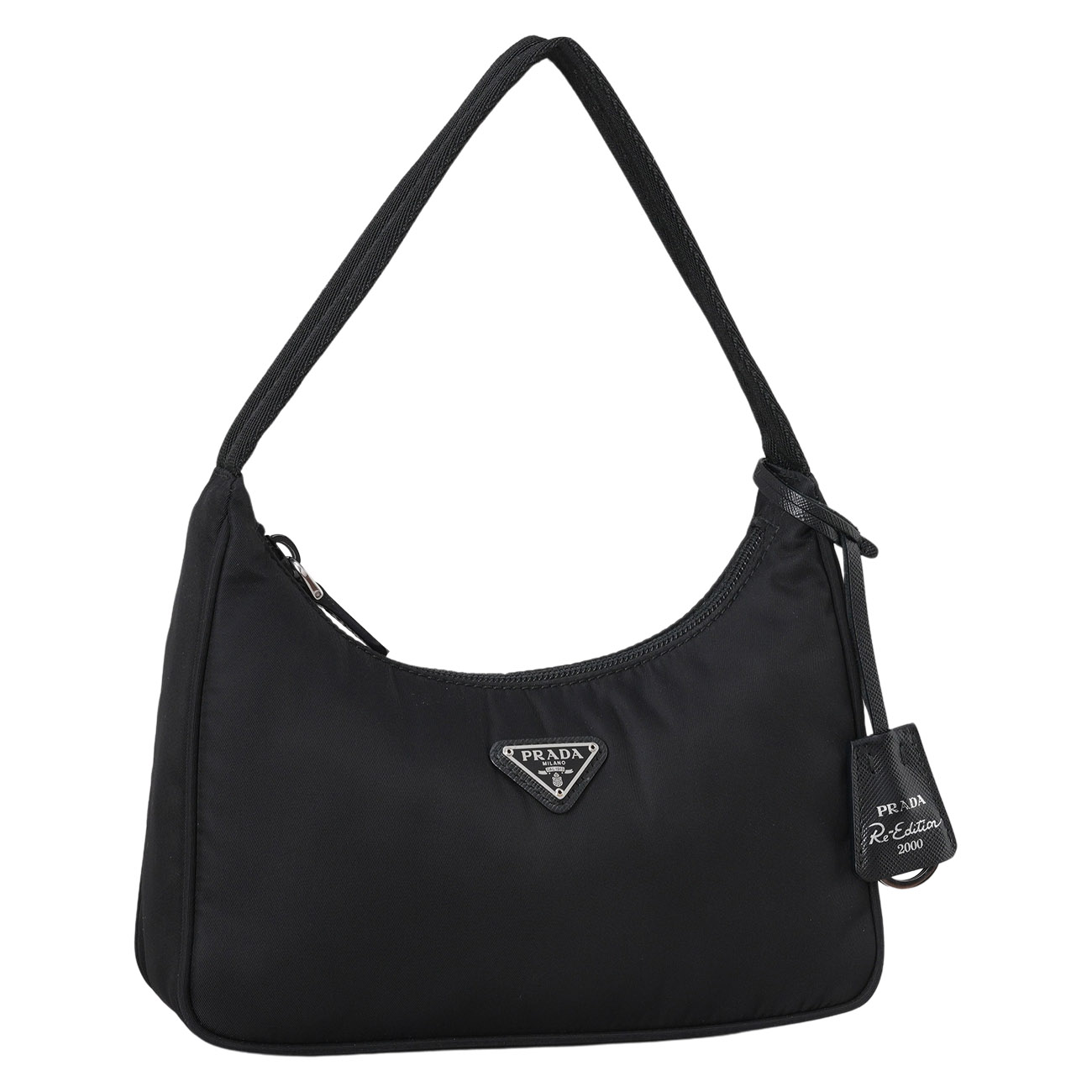 PRADA(USED)프라다 리나일론 호보백 블랙