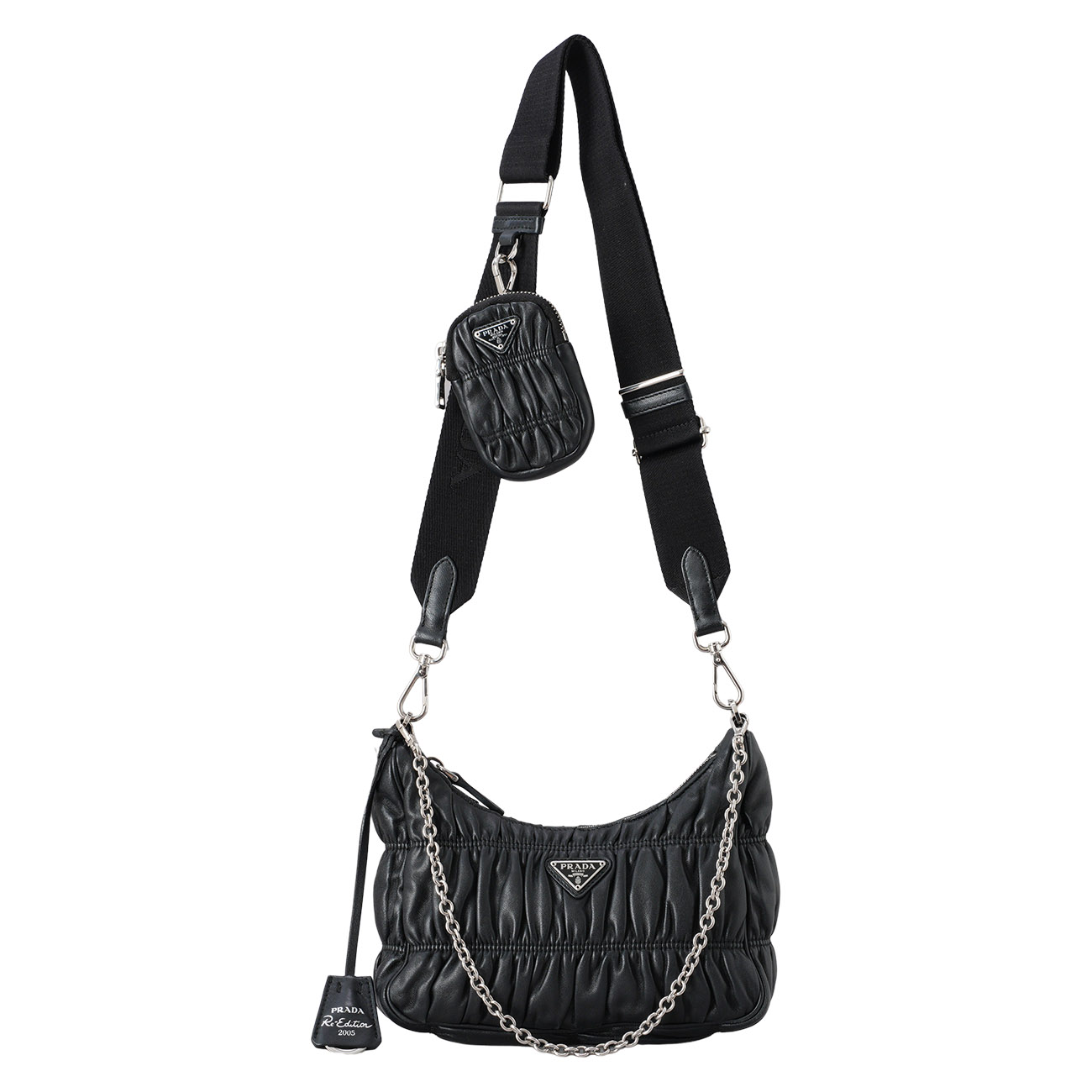 PRADA(USED)프라다 고프레 호보백