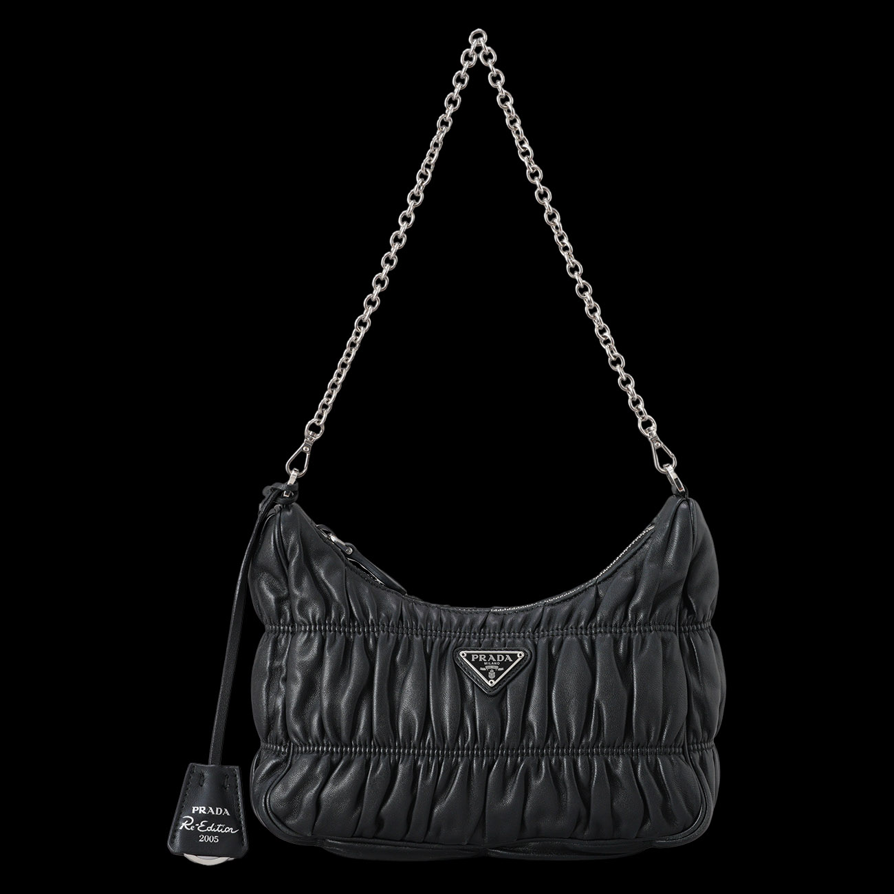PRADA(USED)프라다 고프레 호보백