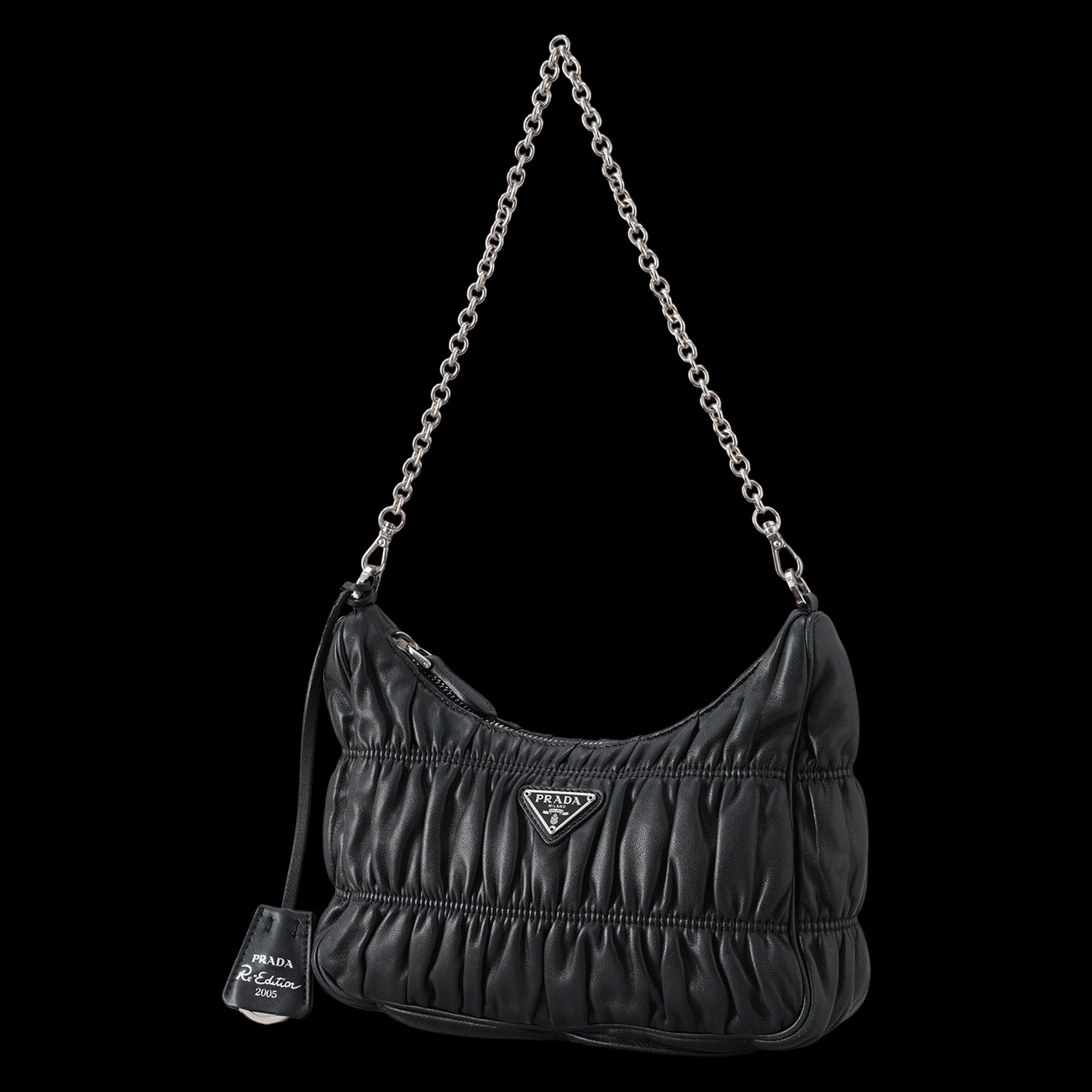 PRADA(USED)프라다 고프레 호보백