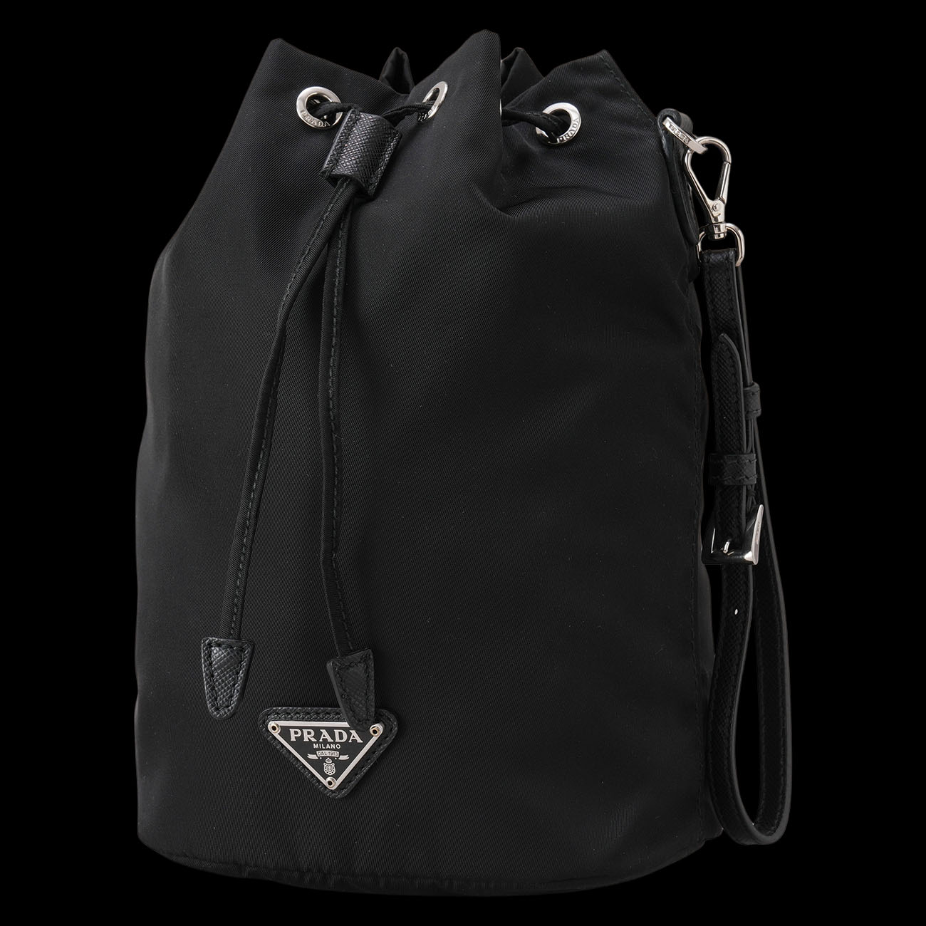 PRADA(USED)프라다 1NE369 나일론 버킷 파우치