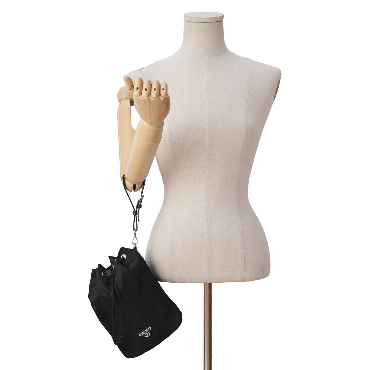 PRADA(USED)프라다 1NE369 나일론 버킷 파우치