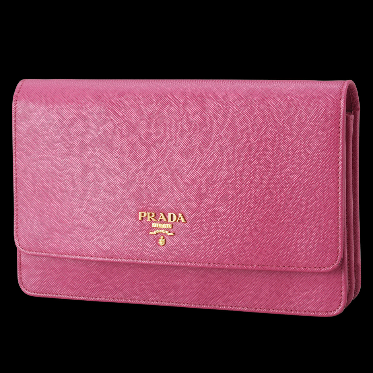 PRADA(USED)프라다 1M1361 사피아노 월릿 크로스백