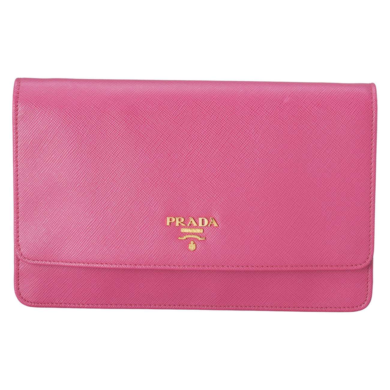 PRADA(USED)프라다 1M1361 사피아노 월릿 크로스백