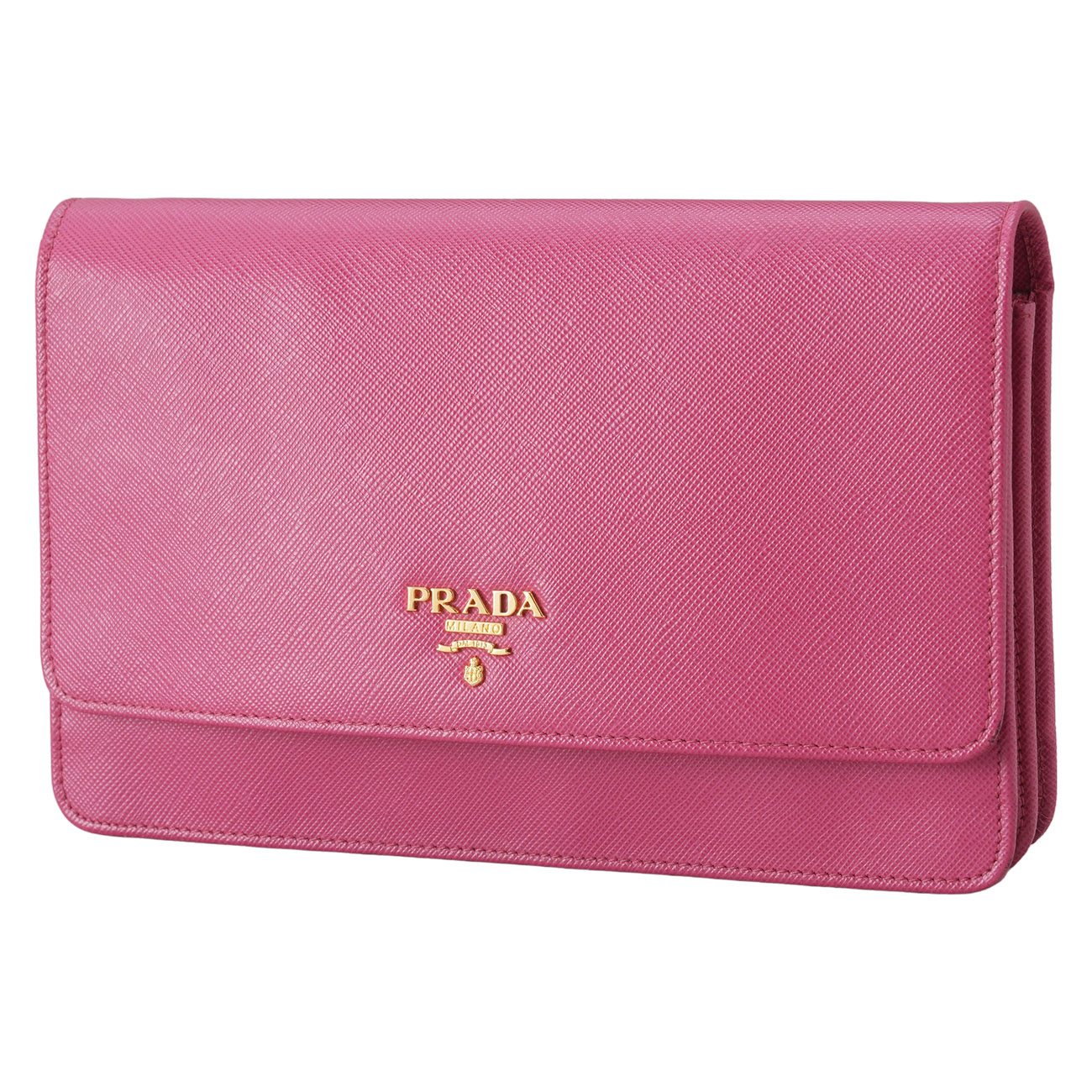PRADA(USED)프라다 1M1361 사피아노 월릿 크로스백