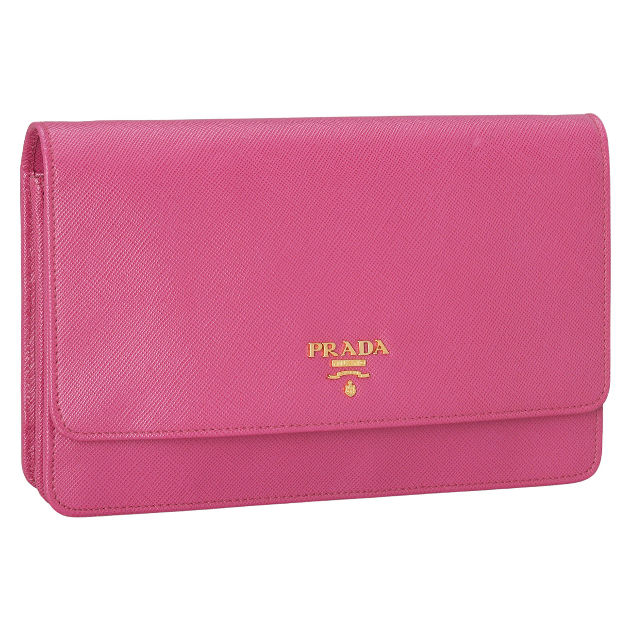 PRADA(USED)프라다 1M1361 사피아노 월릿 크로스백