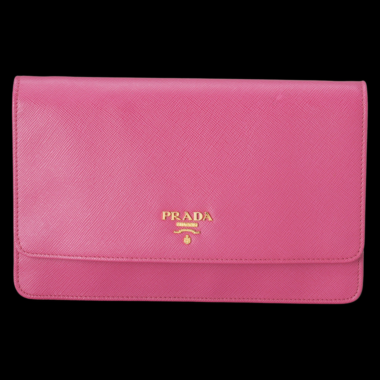 PRADA(USED)프라다 1M1361 사피아노 월릿 크로스백