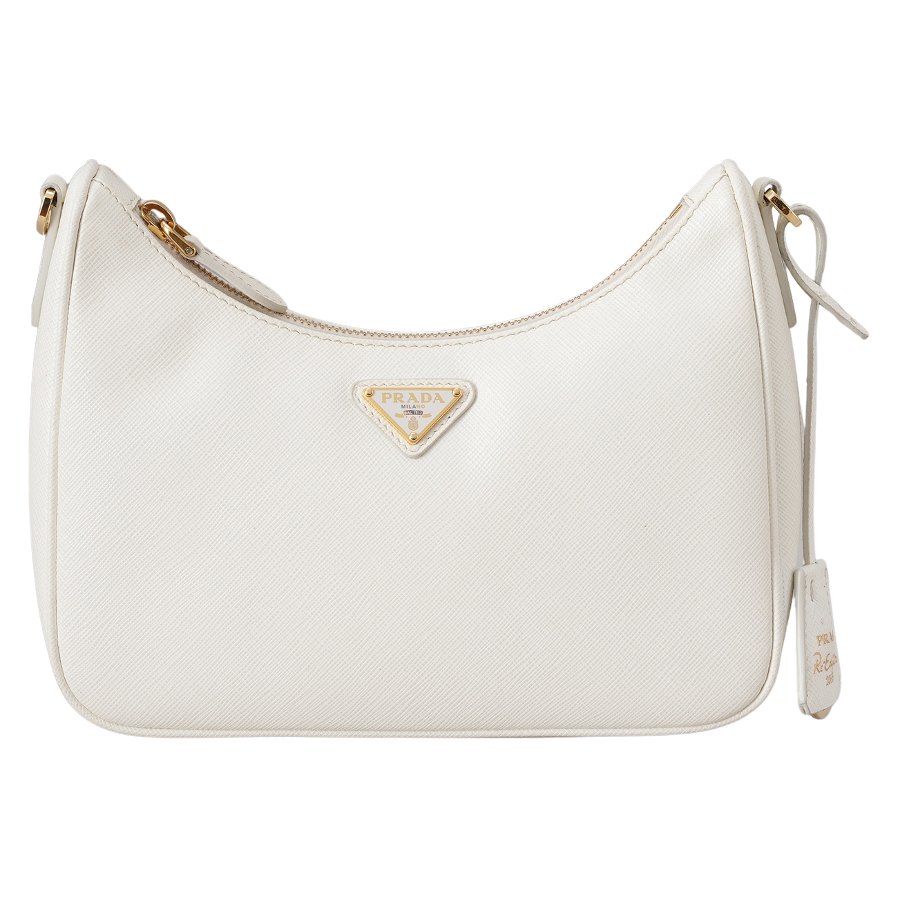 PRADA(USED)프라다 1BH204 리에디션 가죽 숄더백