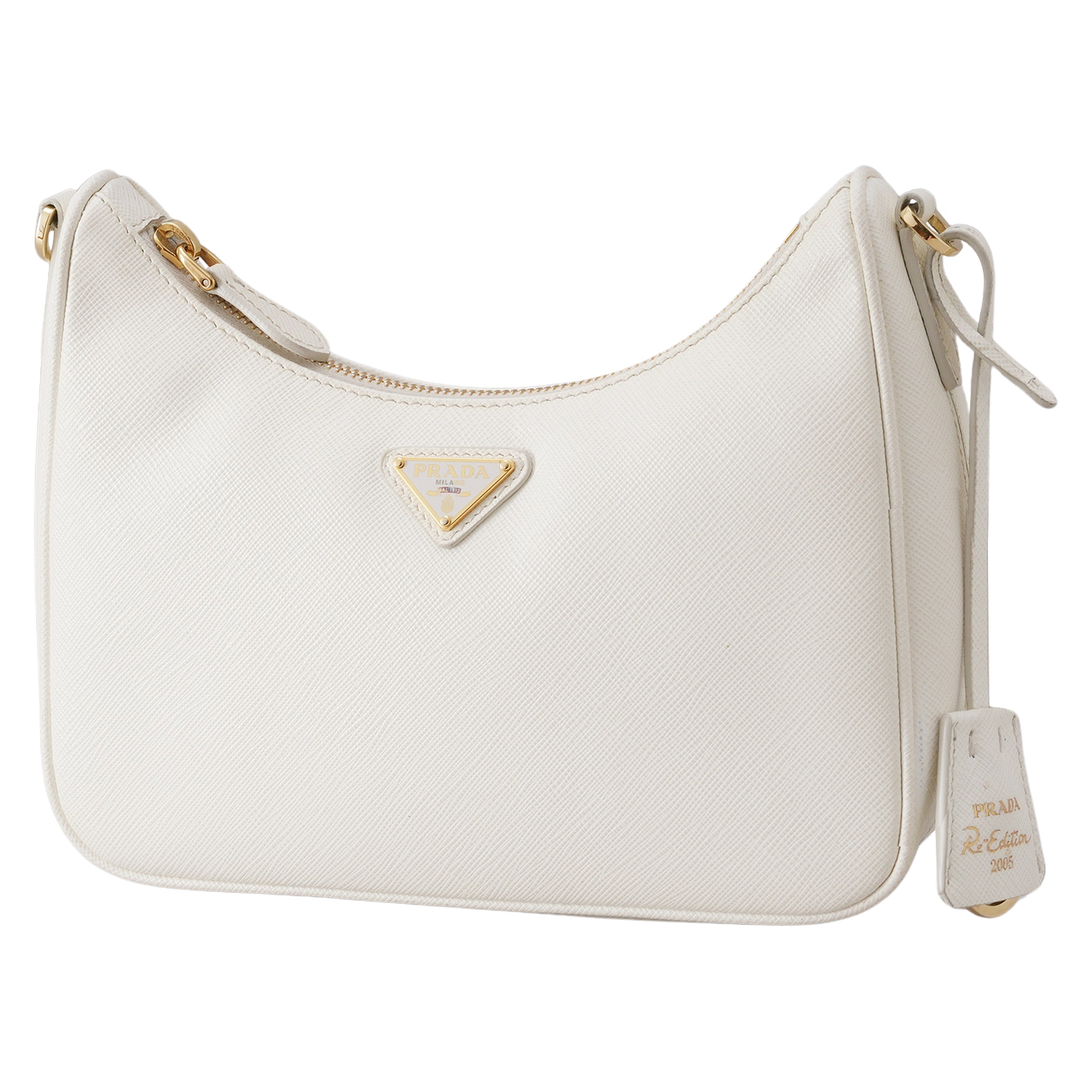 PRADA(USED)프라다 1BH204 리에디션 가죽 숄더백