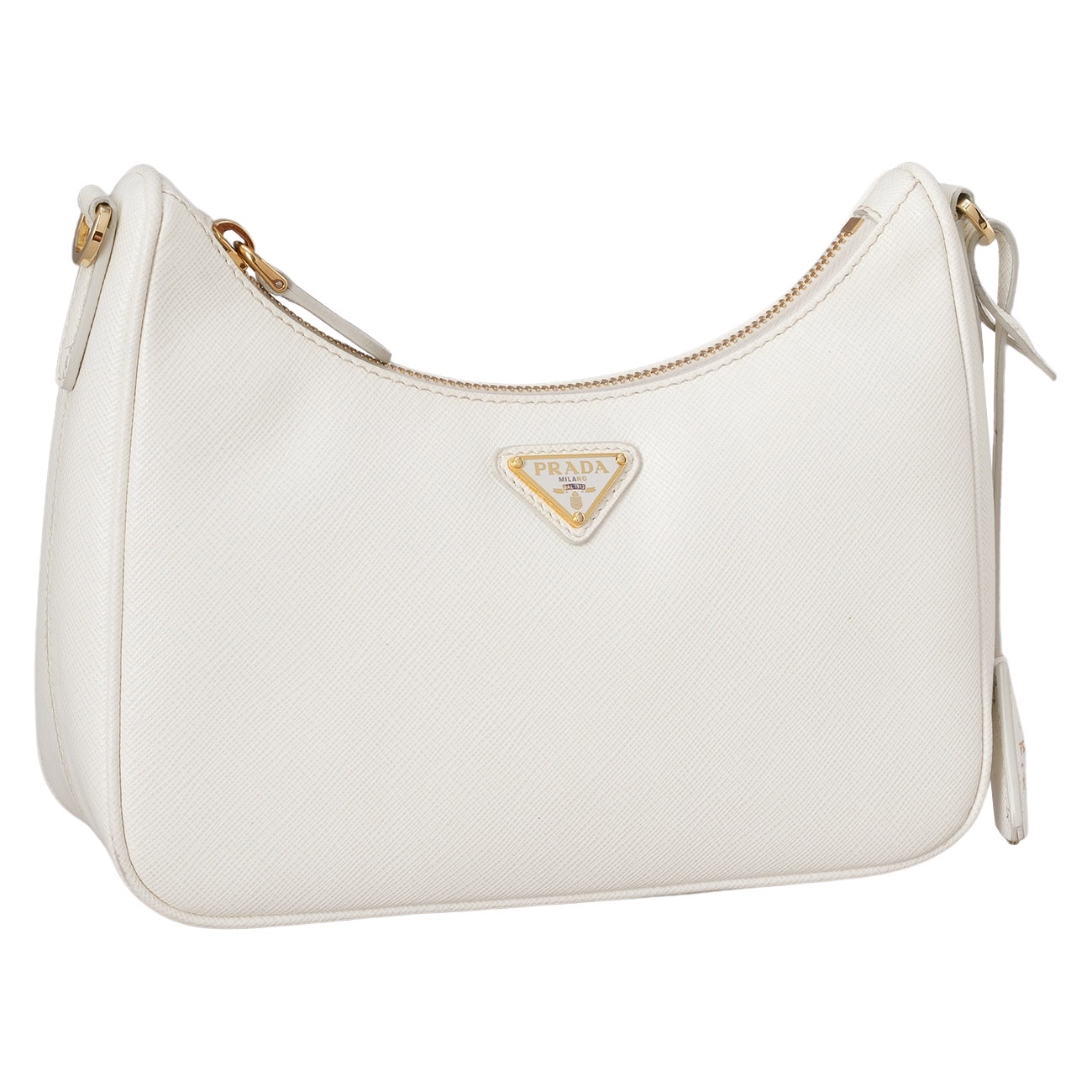 PRADA(USED)프라다 1BH204 리에디션 가죽 숄더백