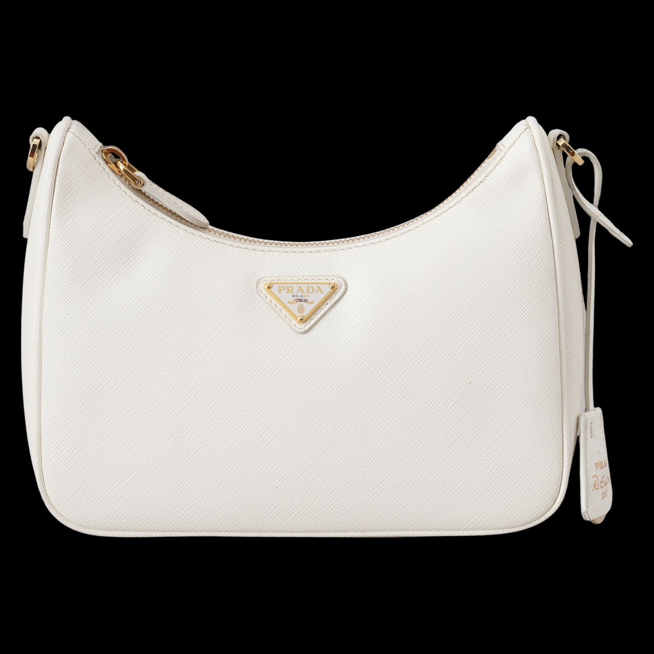 PRADA(USED)프라다 1BH204 리에디션 가죽 숄더백